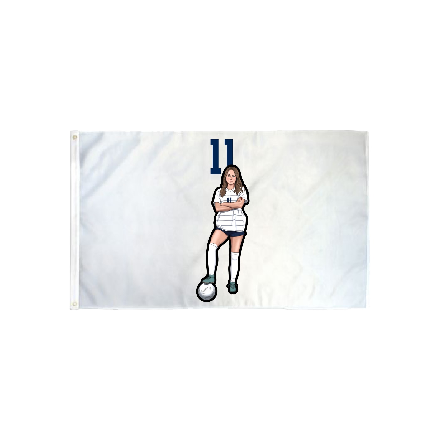 3x5 Flag — Number Top in Classic