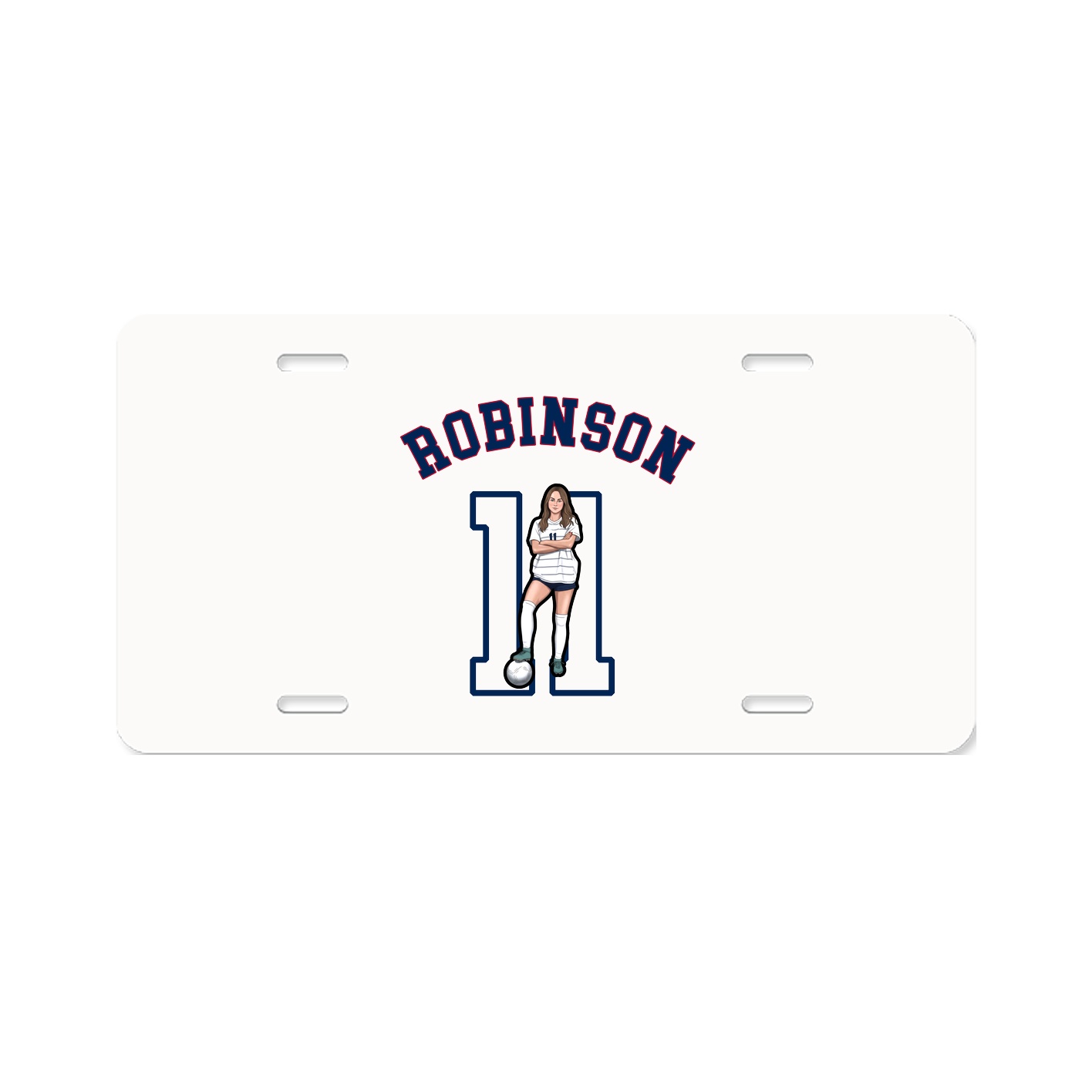 License Plate — Shirsey Arch in Classic
