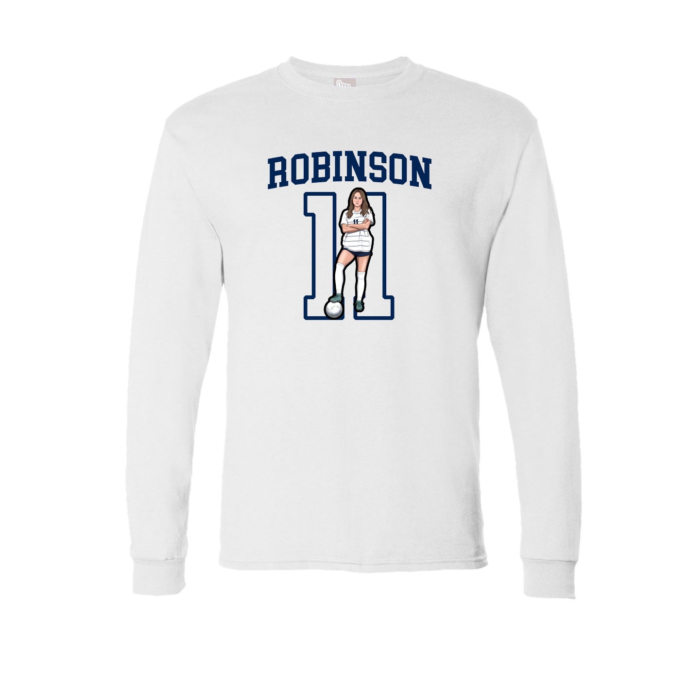 Long Sleeve Tee — Shirsey in White