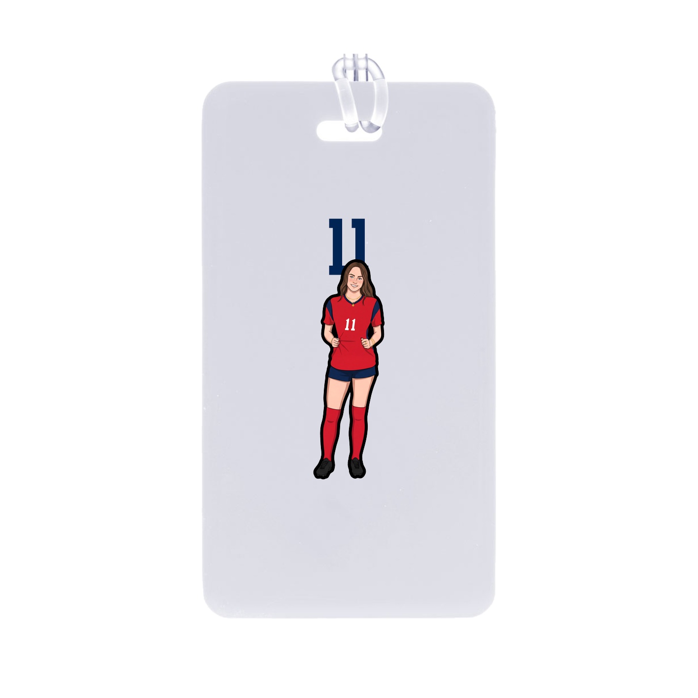 Bag Tag — Number Top in Classic
