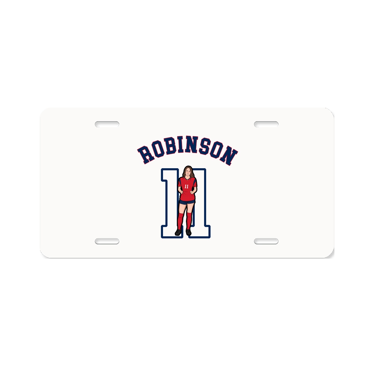 License Plate — Shirsey Arch in Classic