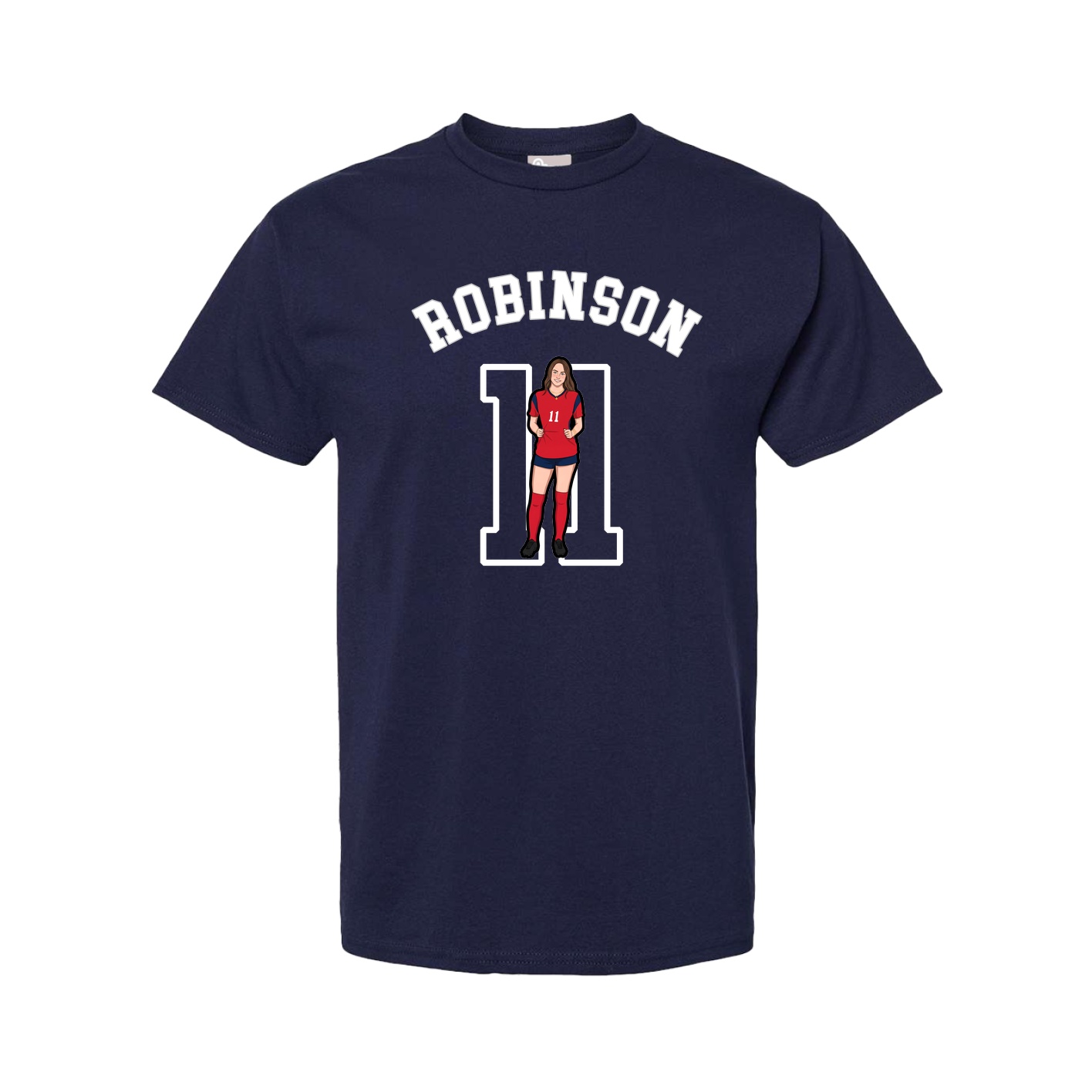 Tee — Shirsey Arch in Navy