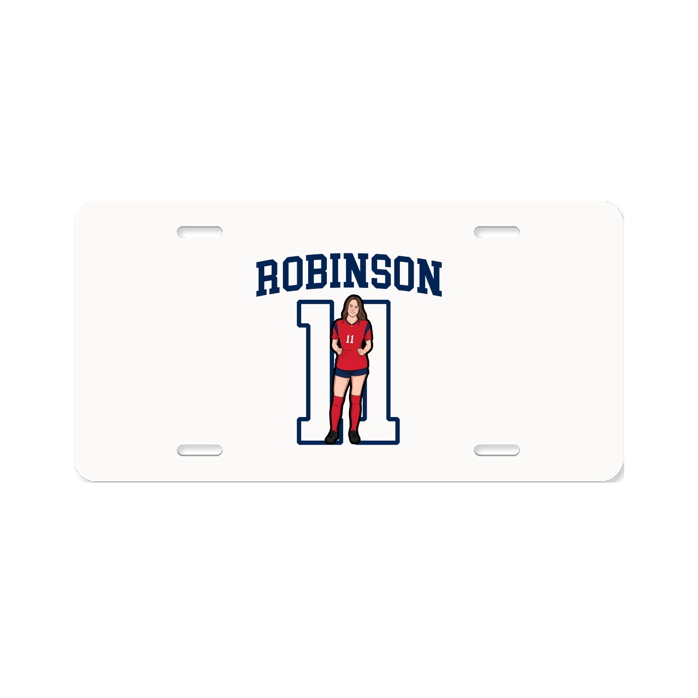 License Plate — Shirsey in Classic