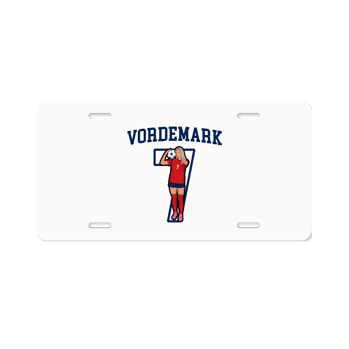 License Plate — Shirsey in Classic