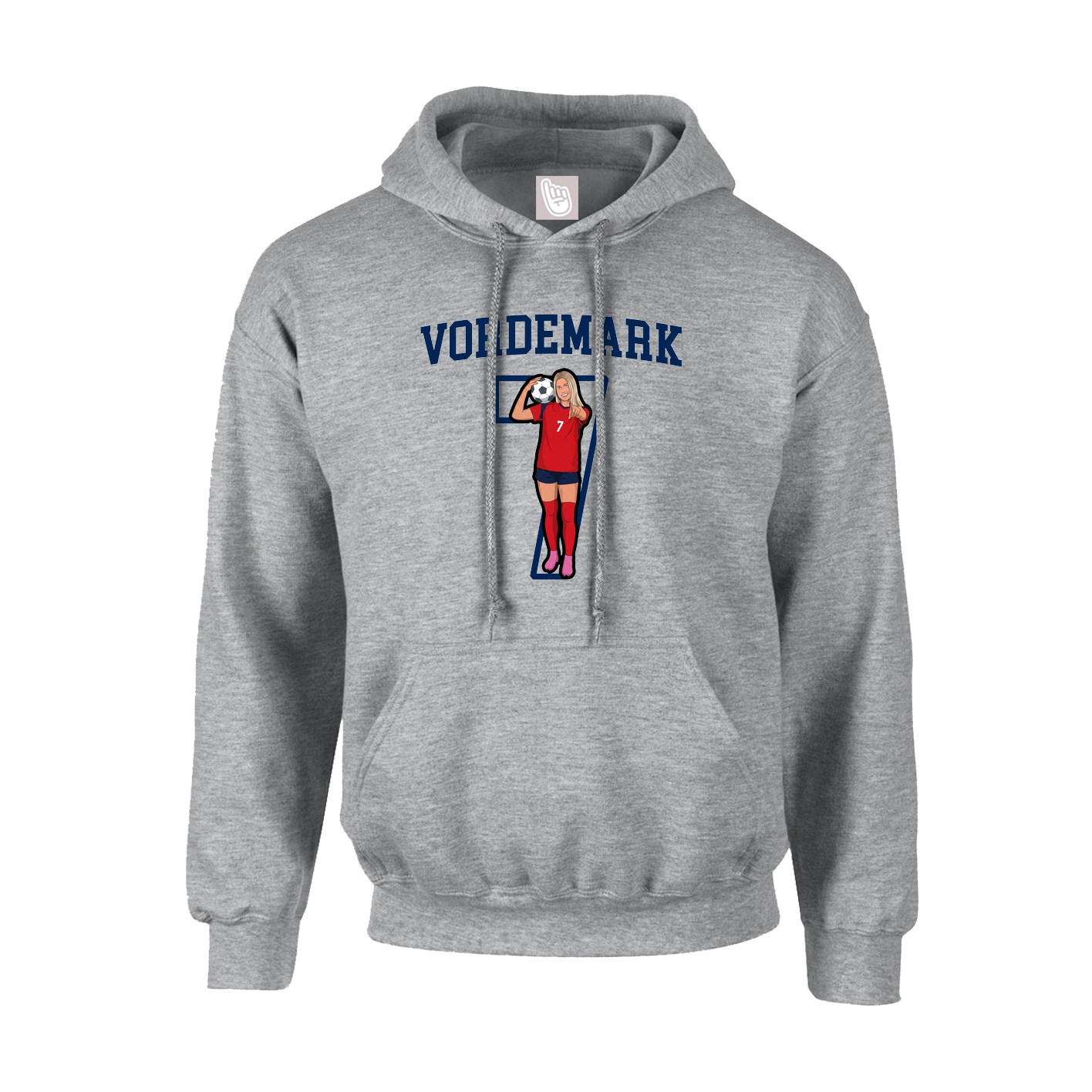Youth Hoodie — Shirsey in Grey