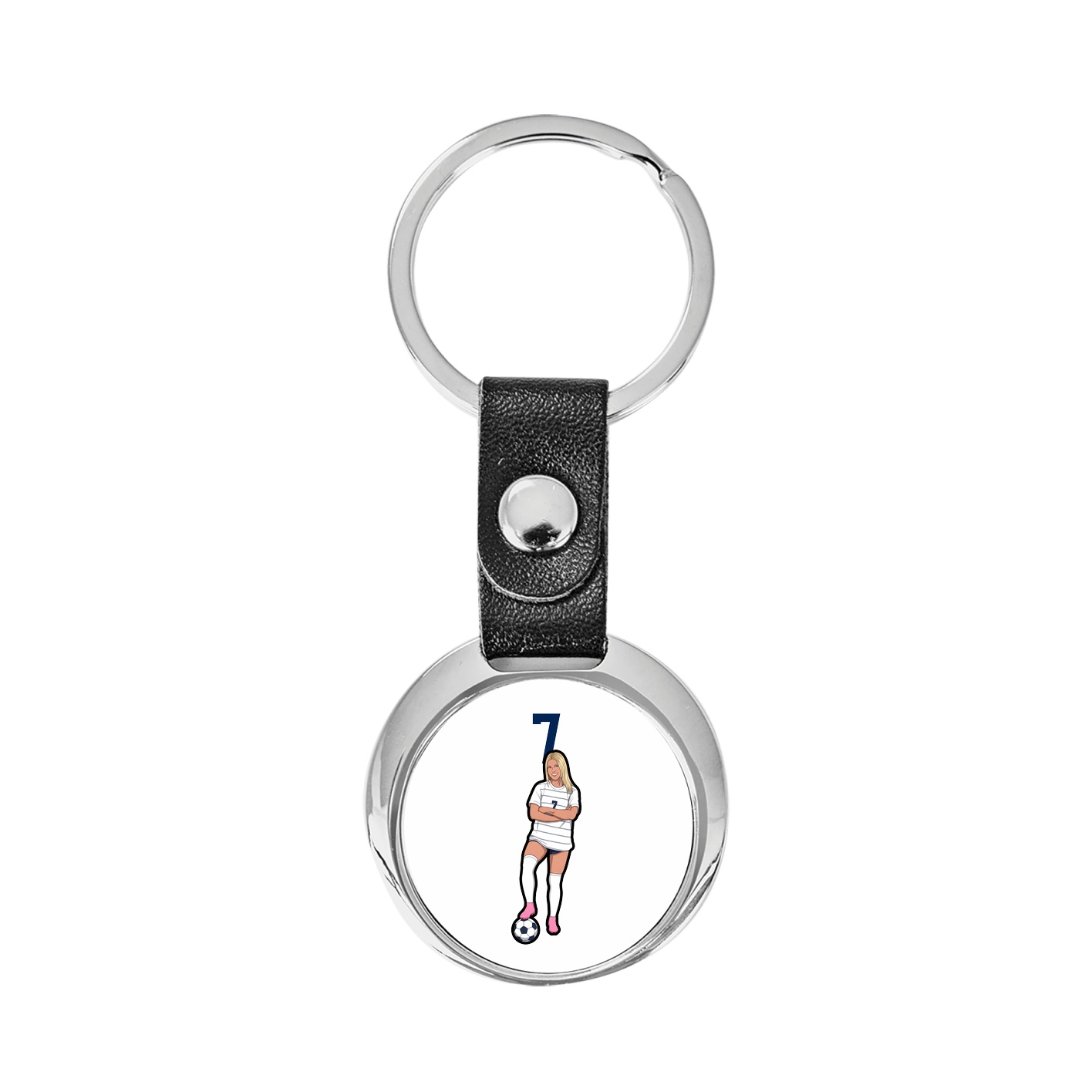 Key Chain — Number Top in Classic