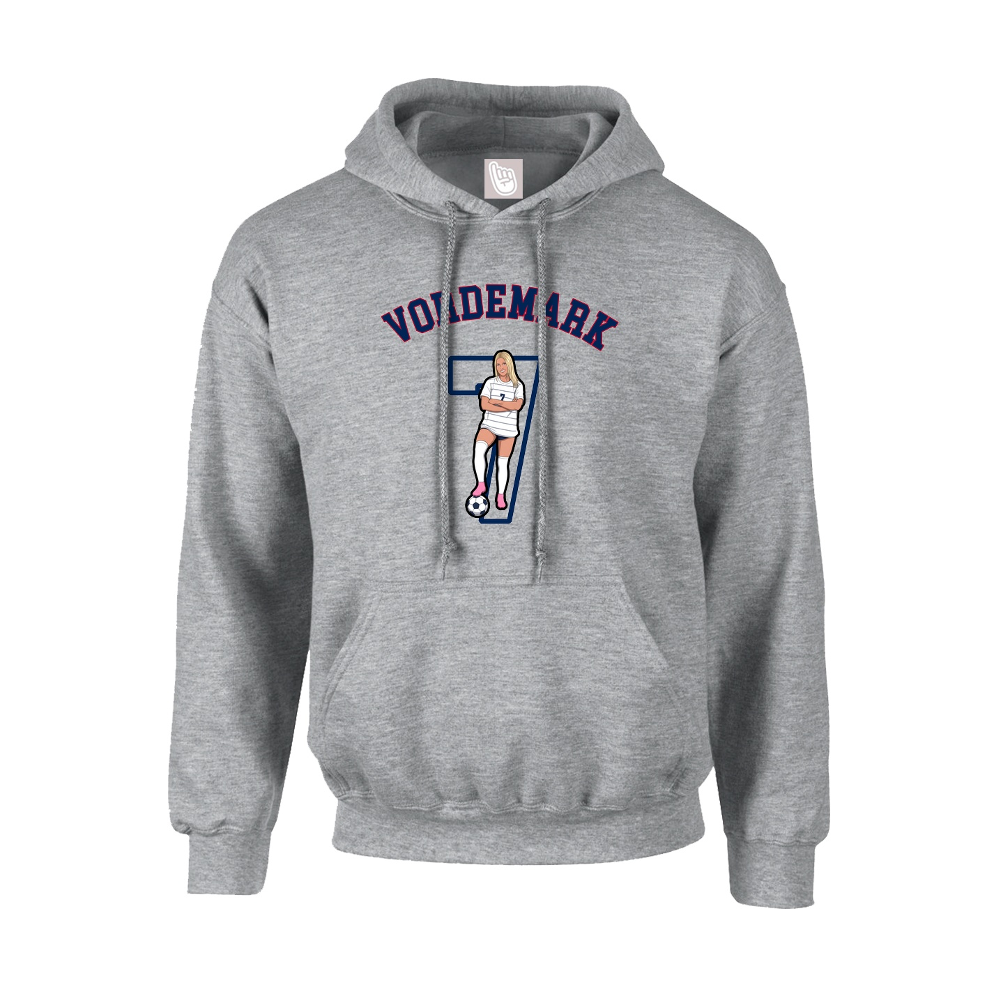 Hoodie — Shirsey Arch in Grey
