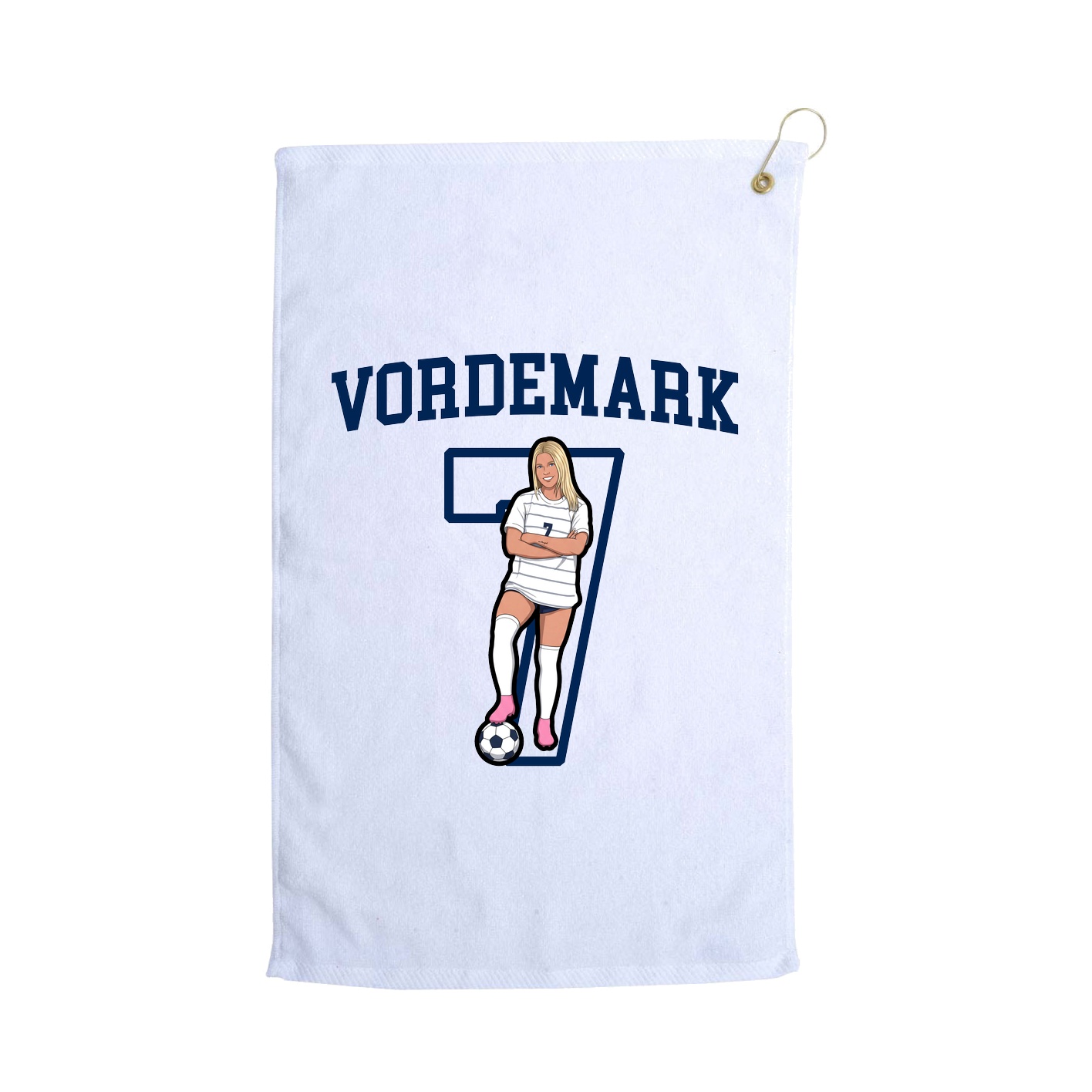 Golf Towel — Shirsey in White