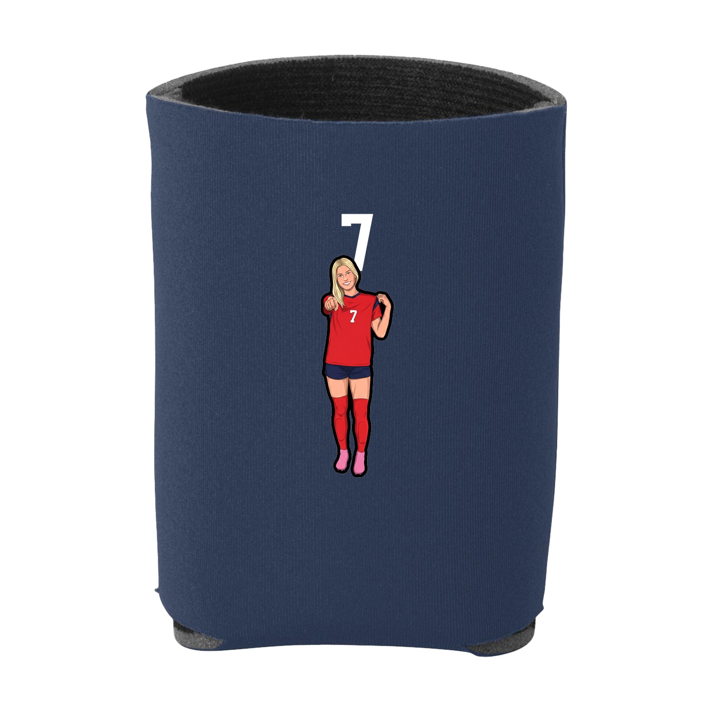 Can Holder — Number Top in Navy