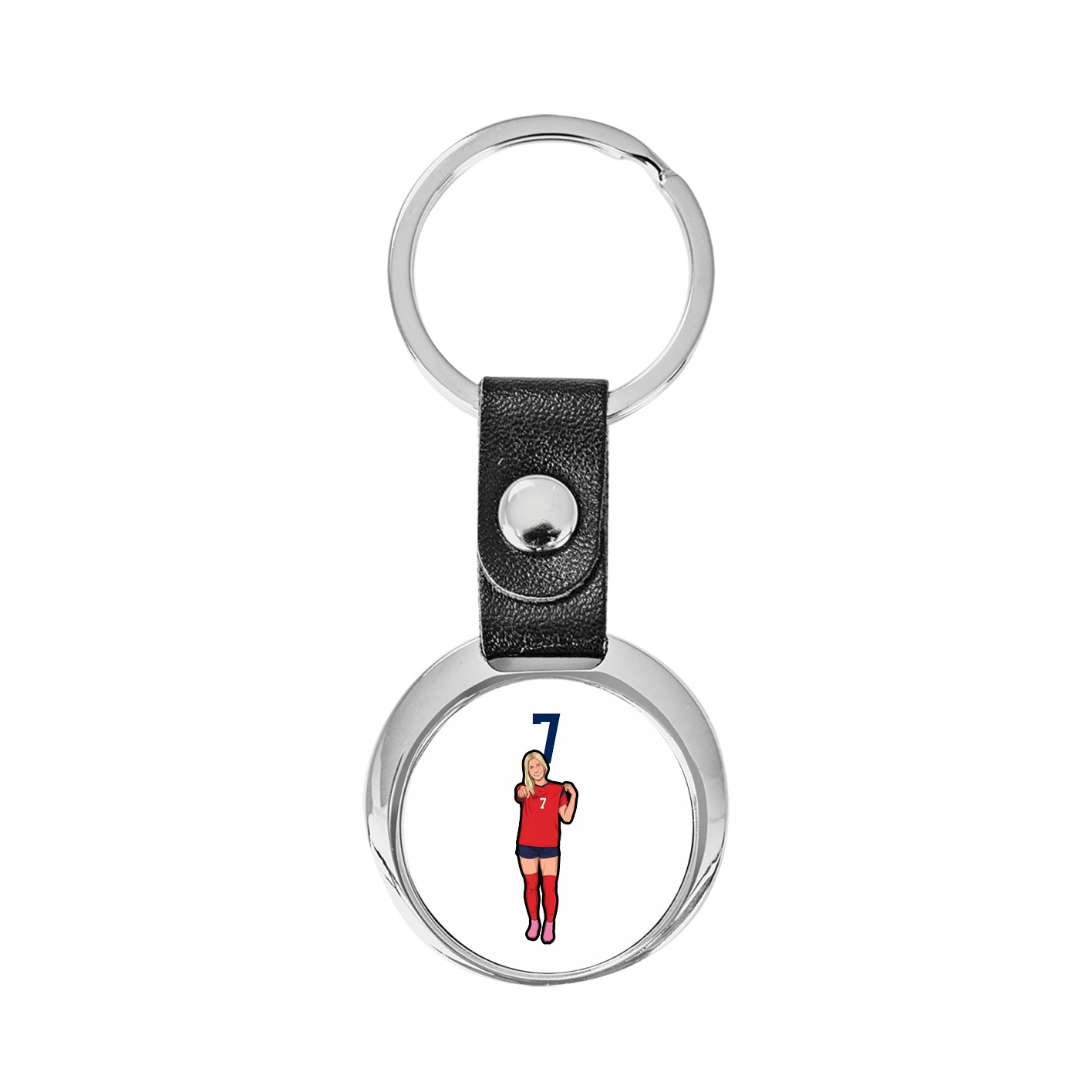 Key Chain — Number Top in Classic
