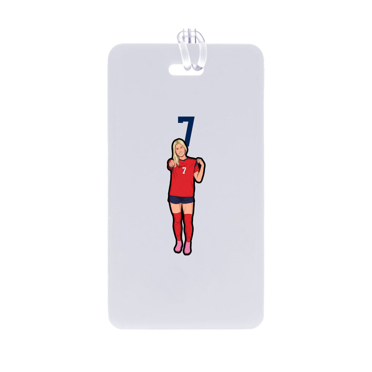 Bag Tag — Number Top in Classic