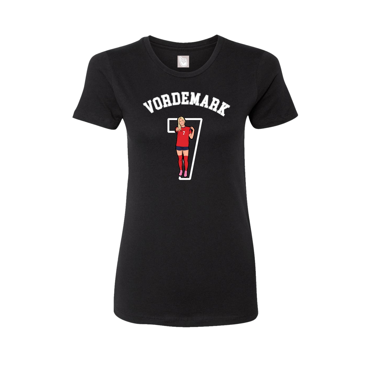 Womens Tee — Shirsey Arch in Black