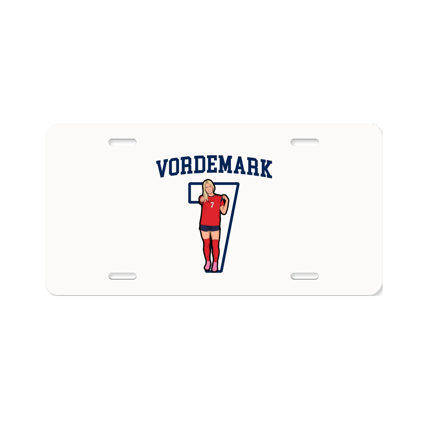 License Plate — Shirsey in Classic