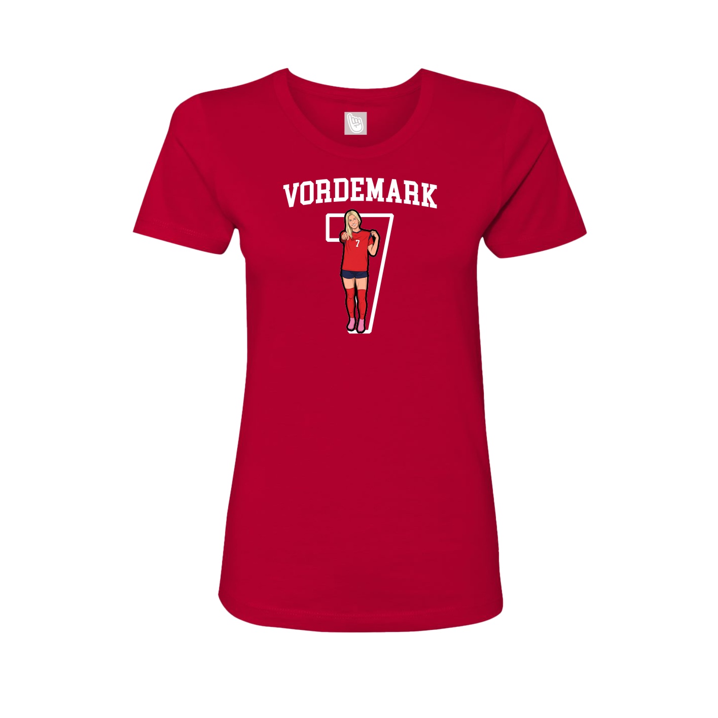 Womens Tee — Shirsey in Red