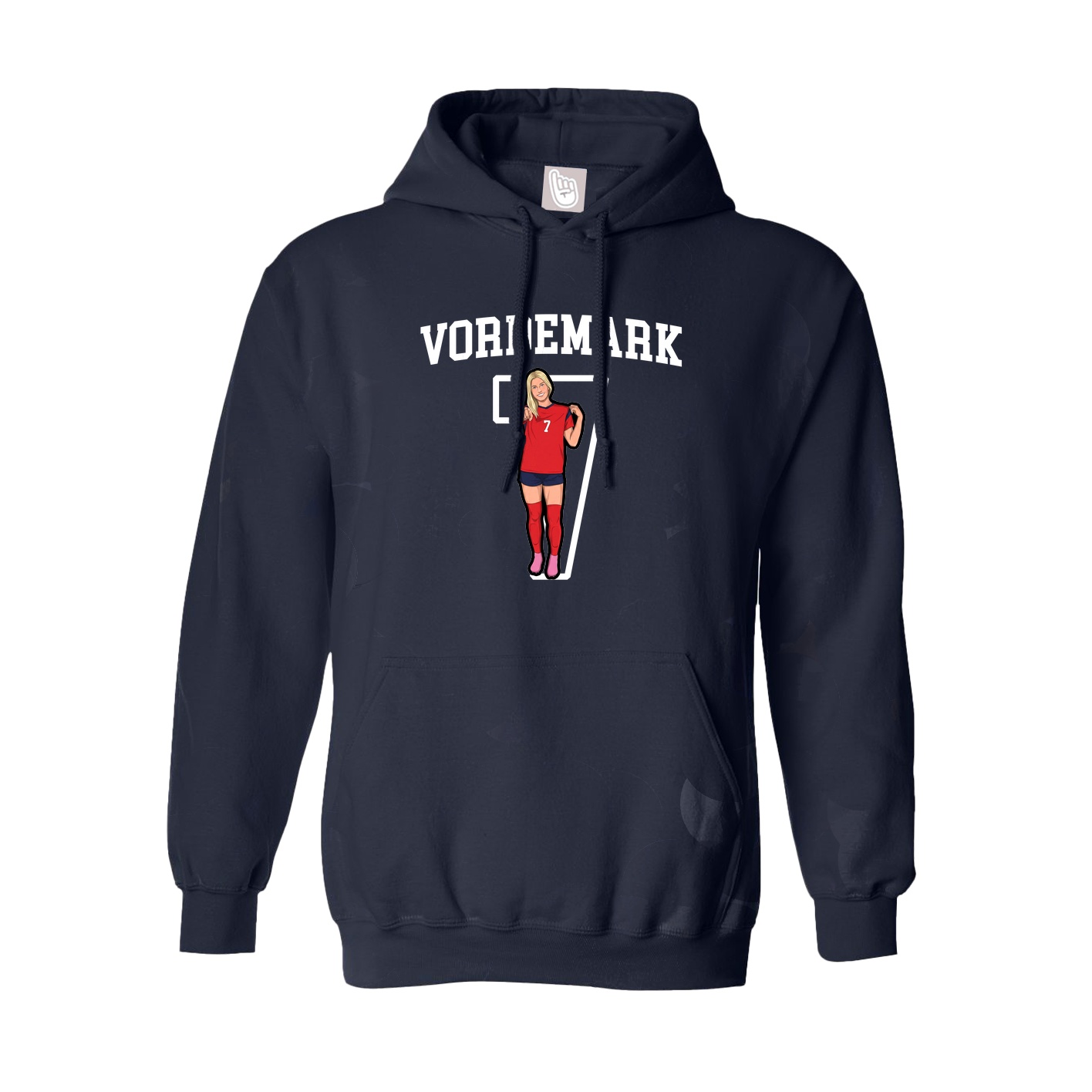 Hoodie — Shirsey in Navy