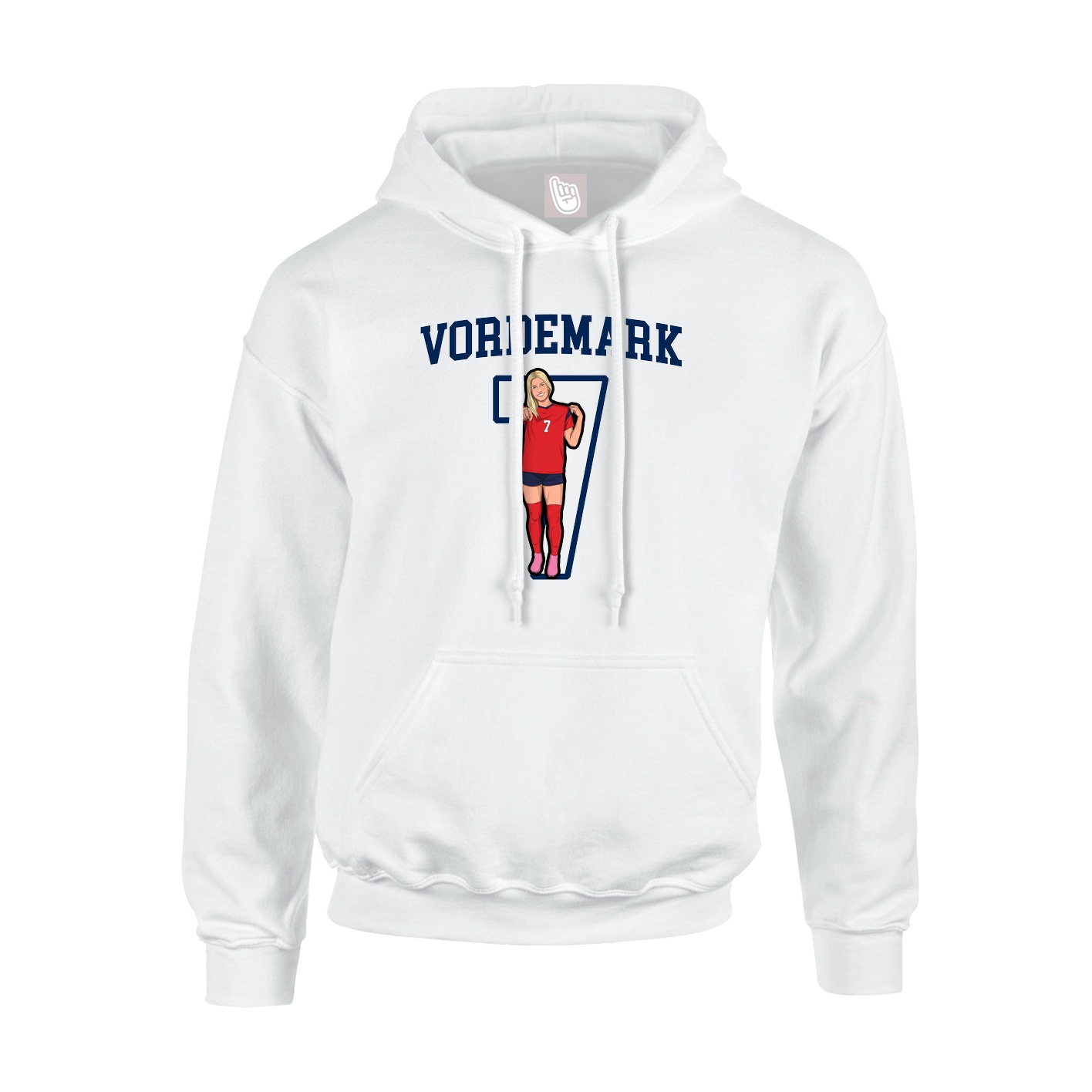 Youth Hoodie — Shirsey in White