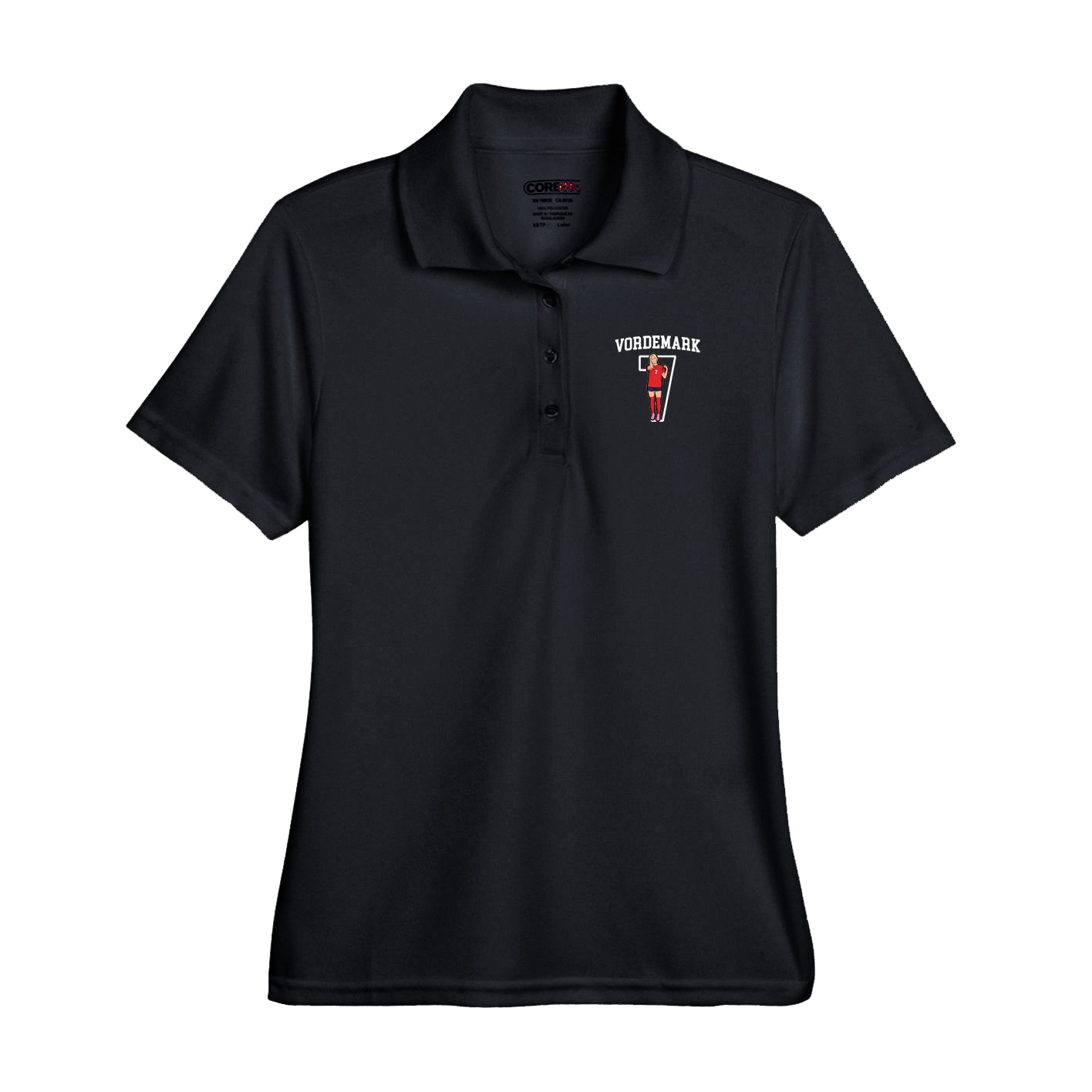 Performance Polo — Shirsey in Black