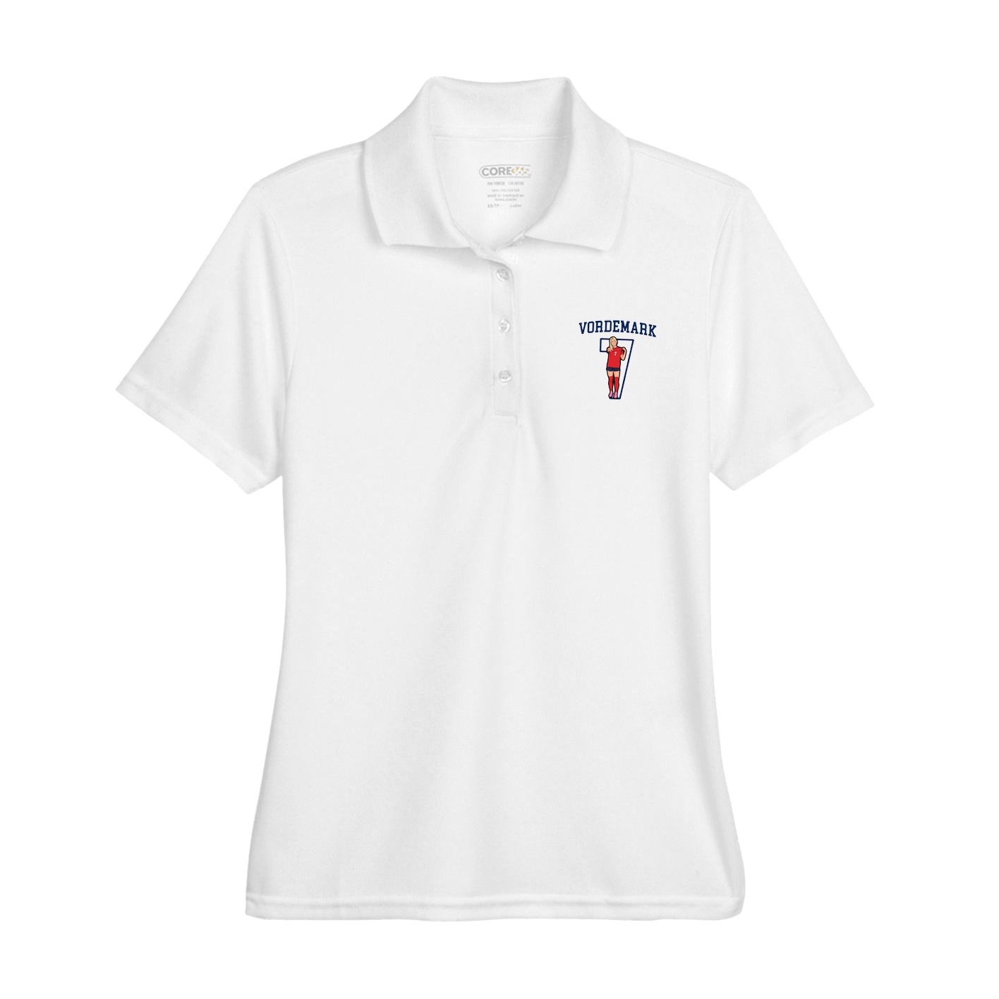 Womens Performance Polo — Shirsey in White