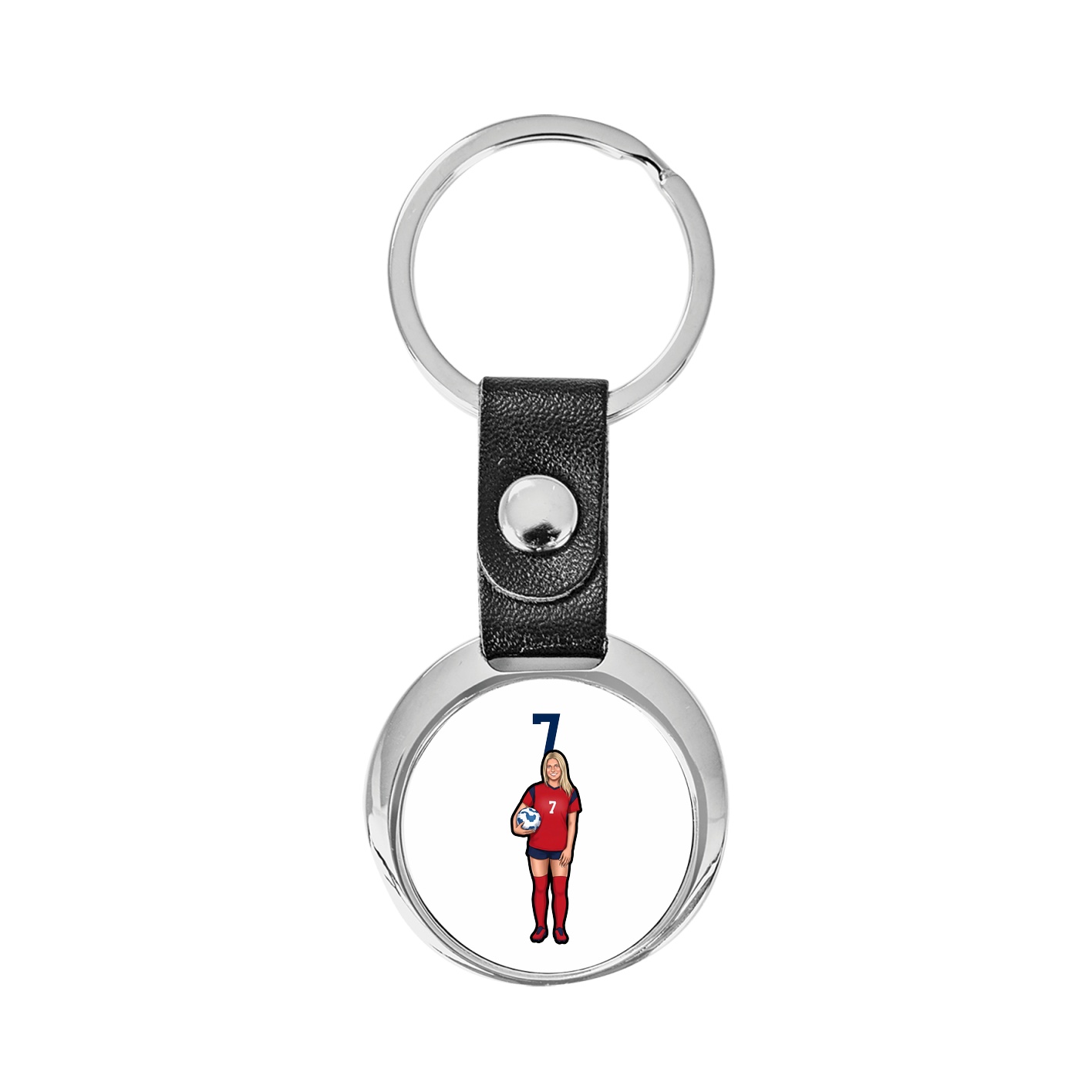 Key Chain — Number Top in Classic