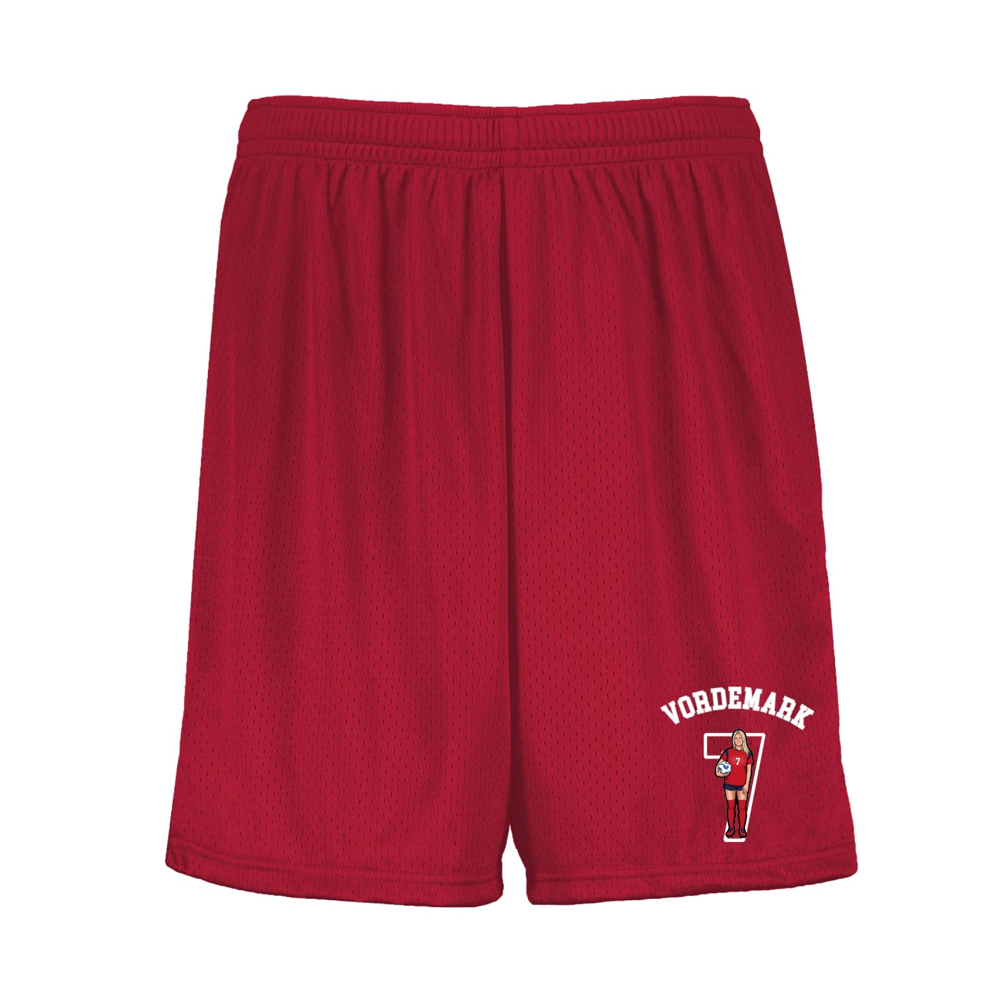 Shorts — Shirsey Arch in Red