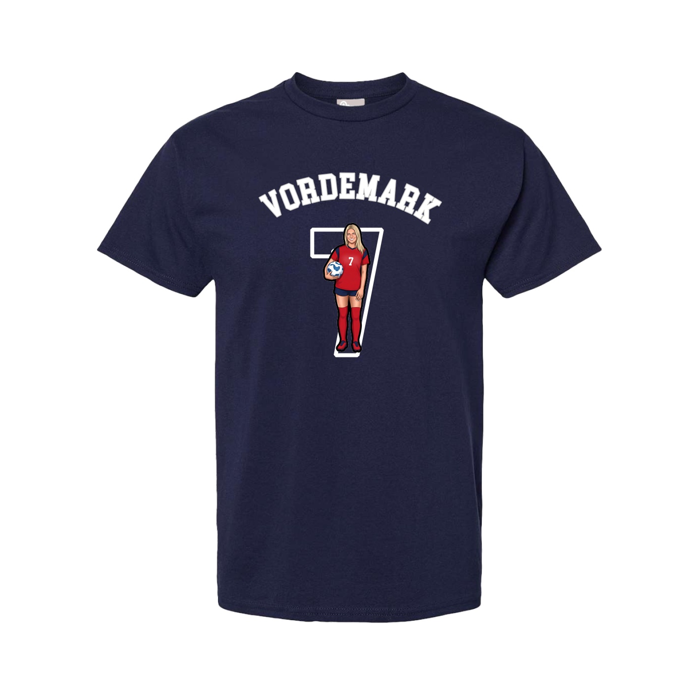 Tee — Shirsey Arch in Navy