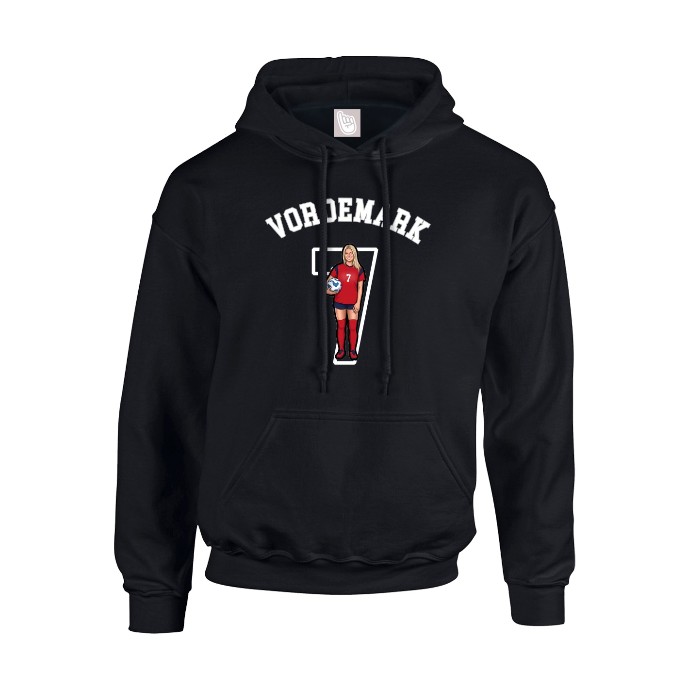 Hoodie — Shirsey Arch in Black
