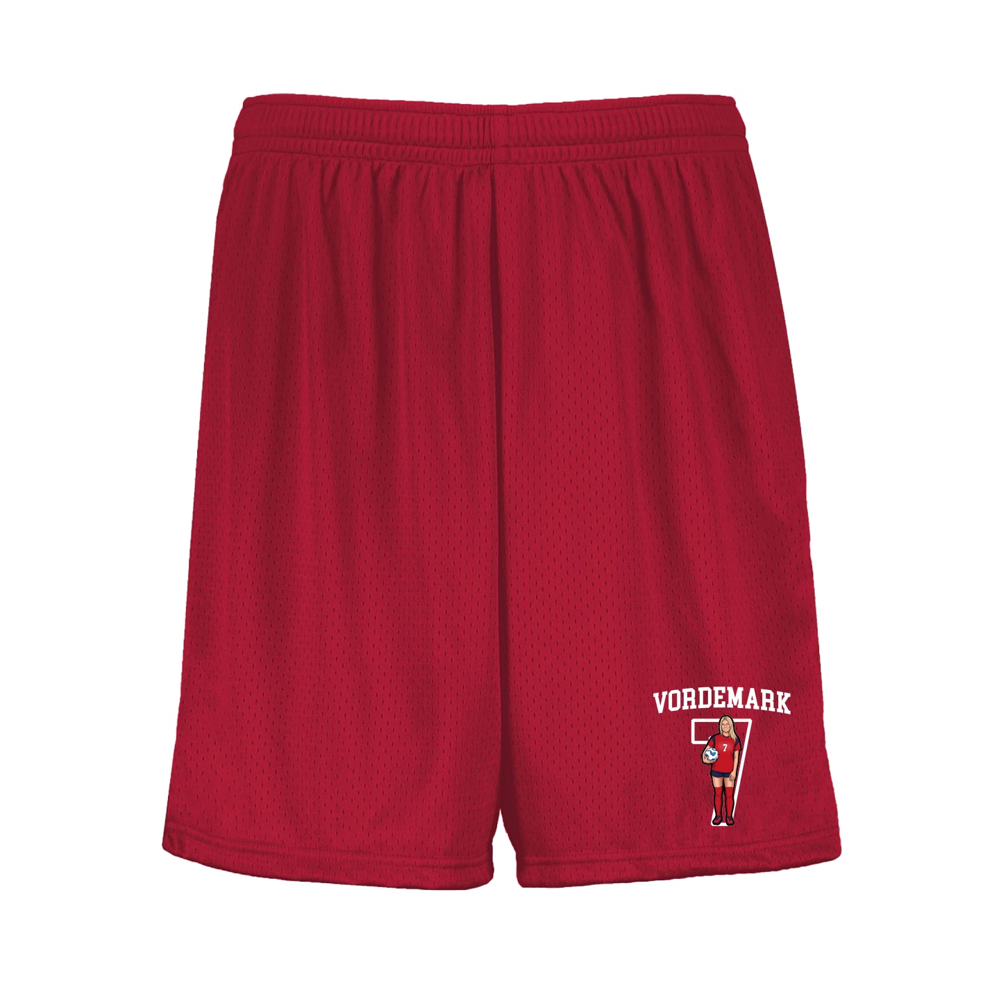 Shorts — Shirsey in Red