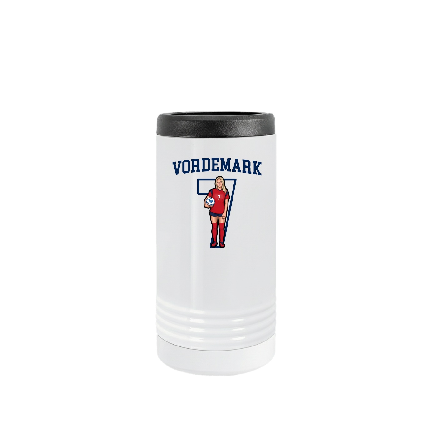 Slim Beverage Holder — Shirsey in White