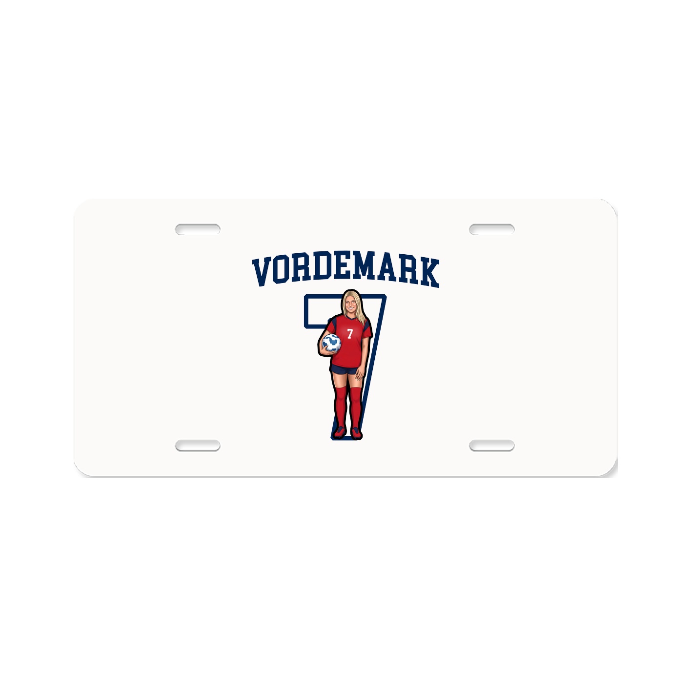 Aluminum License Plate