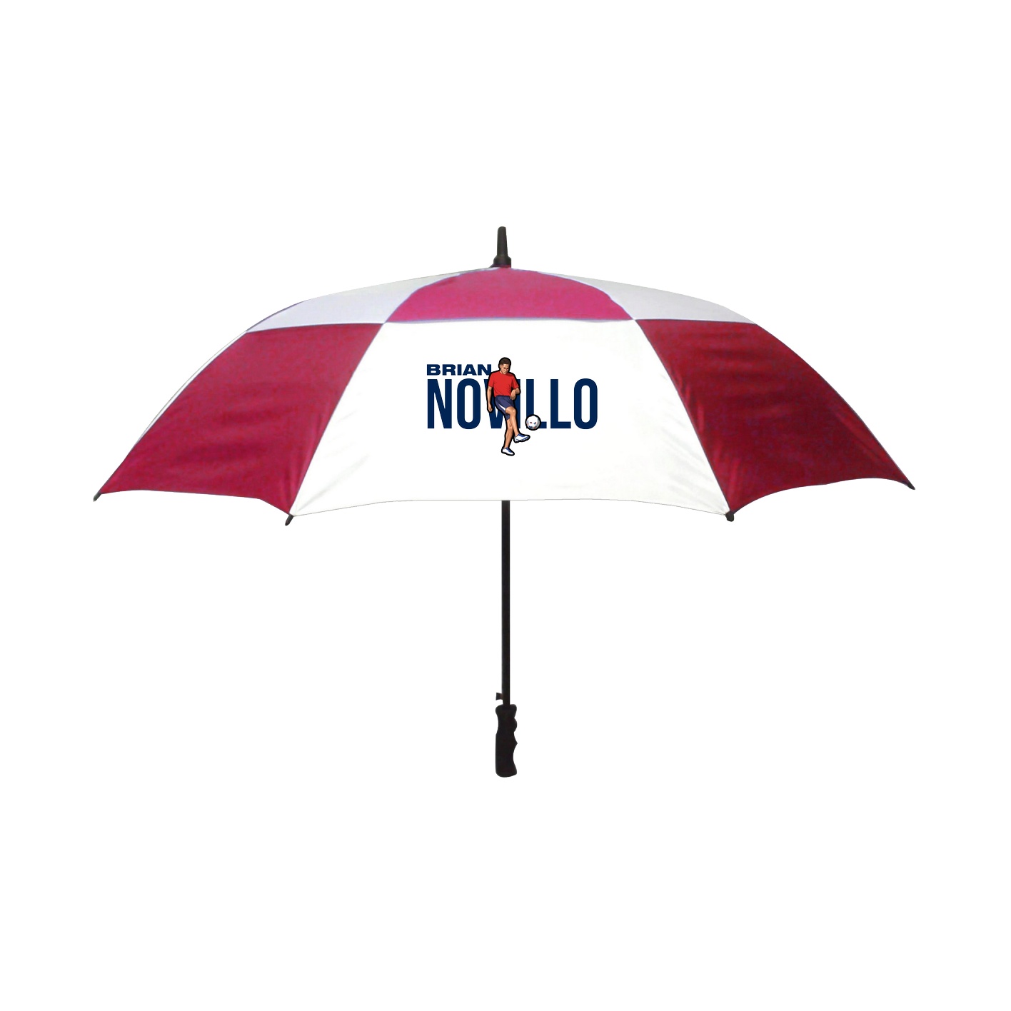 Golf Umbrella — Player Name in Red