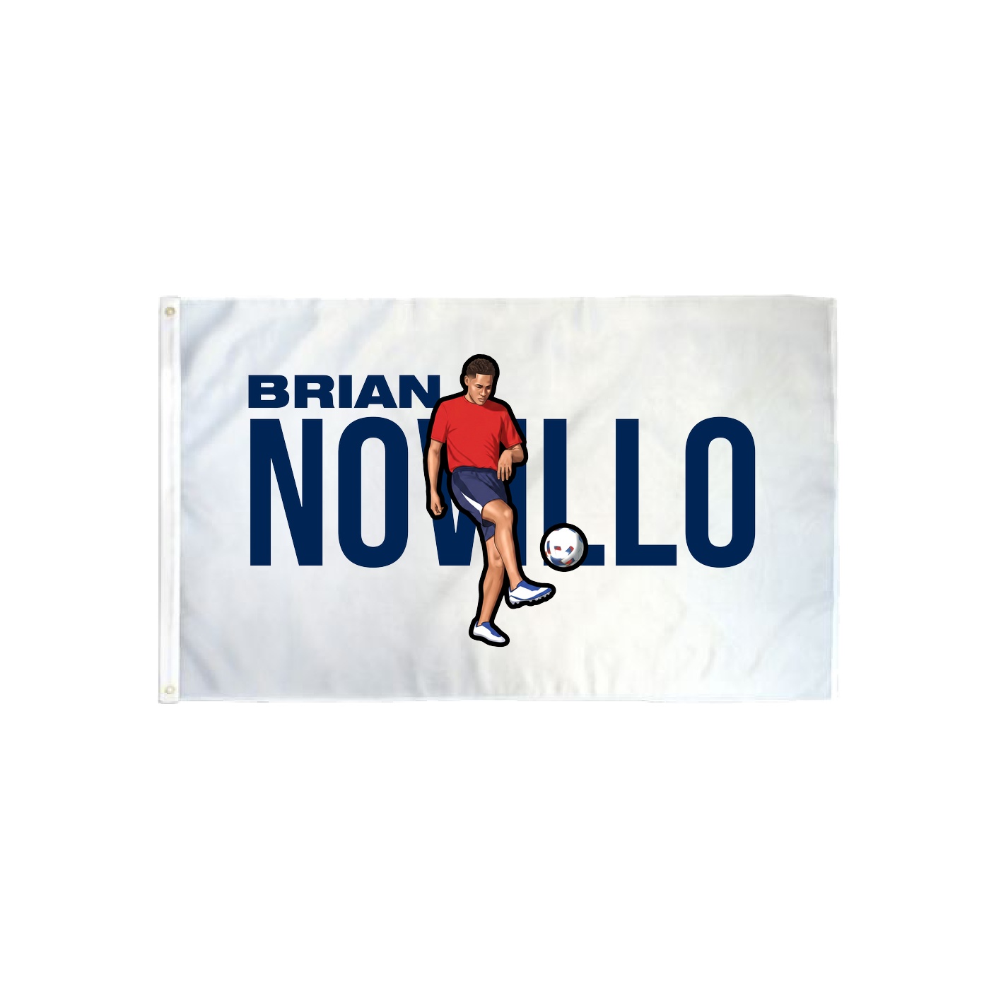 3x5 Flag — Player Name in Classic