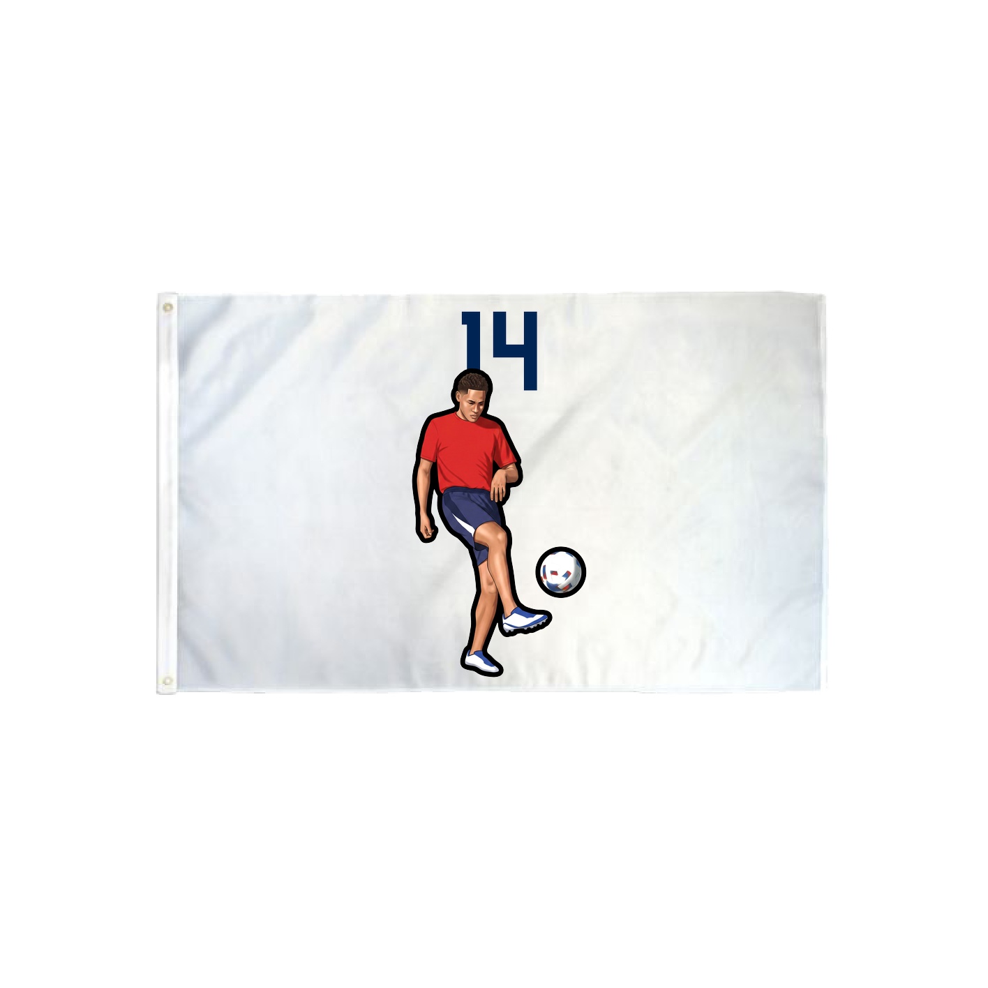 3x5 Flag — Number Top in Classic