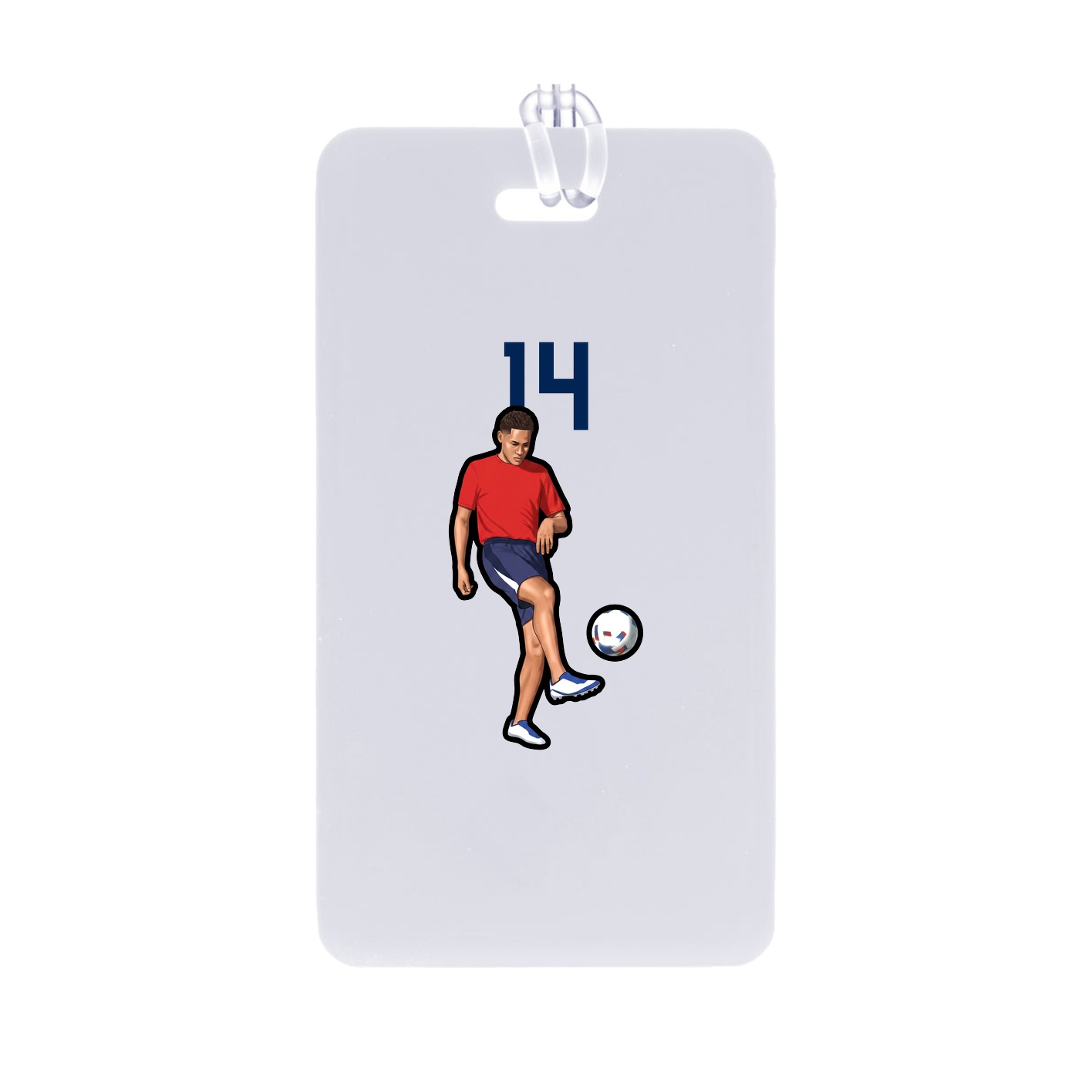 Bag Tag — Number Top in Classic