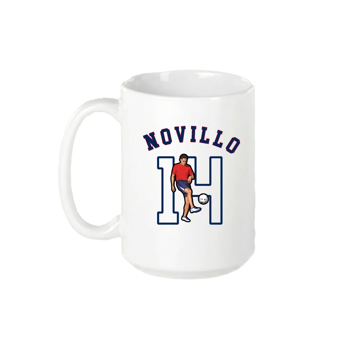 15oz Coffee Mug — Shirsey Arch in White