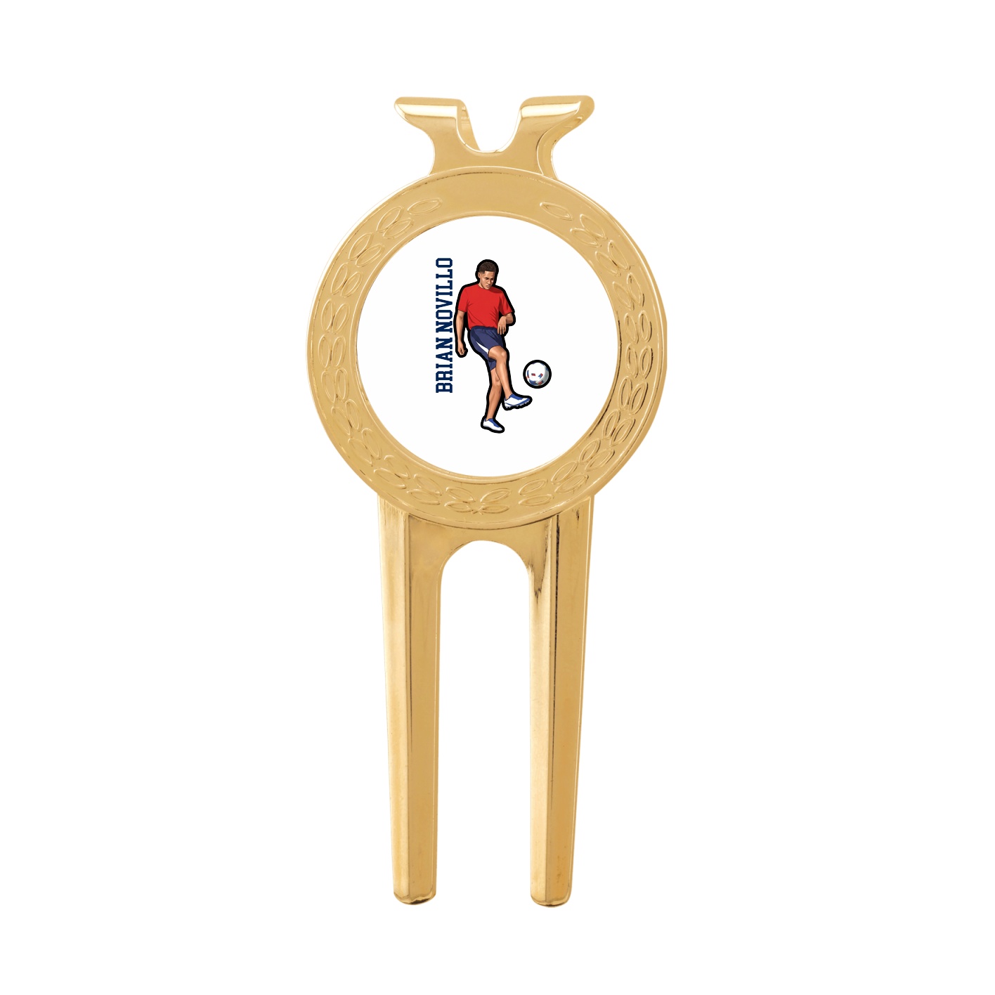 Divot Tool with Ball Marker — Name Vertical in Classic