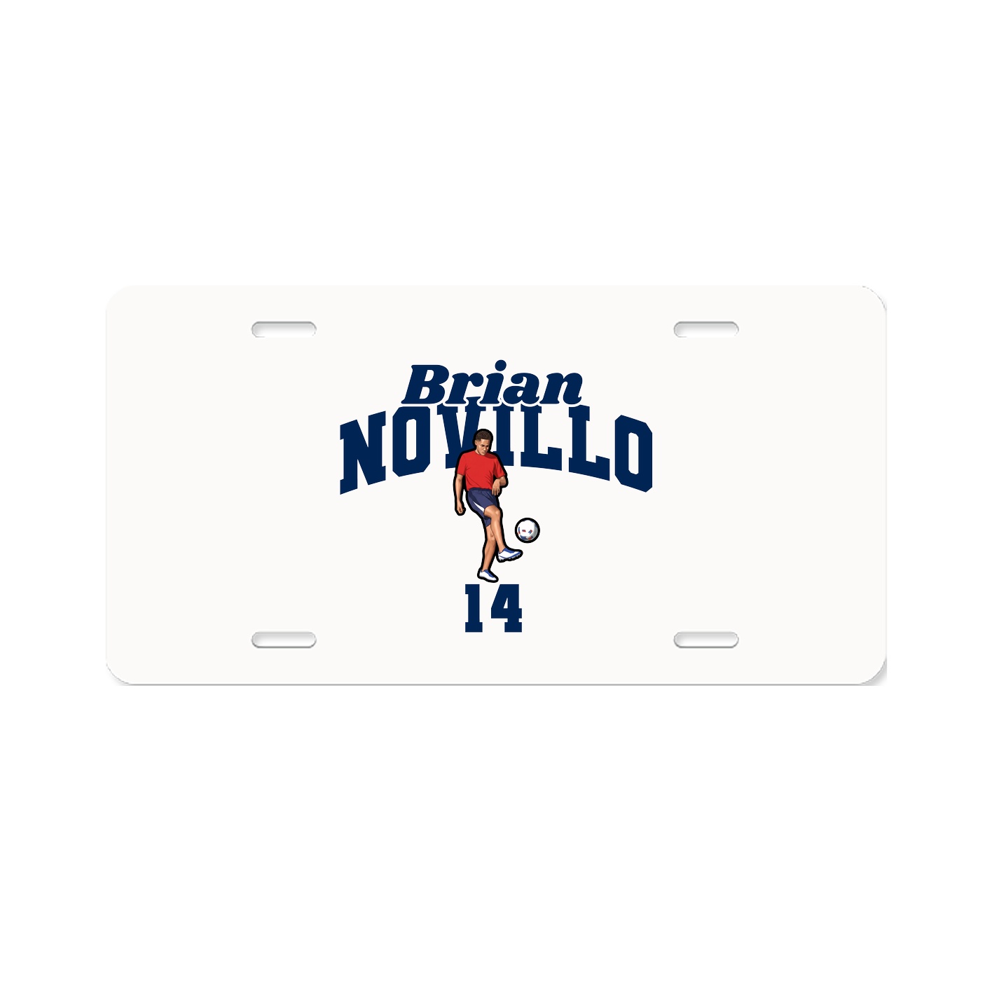 License Plate — Signature Arch in Classic