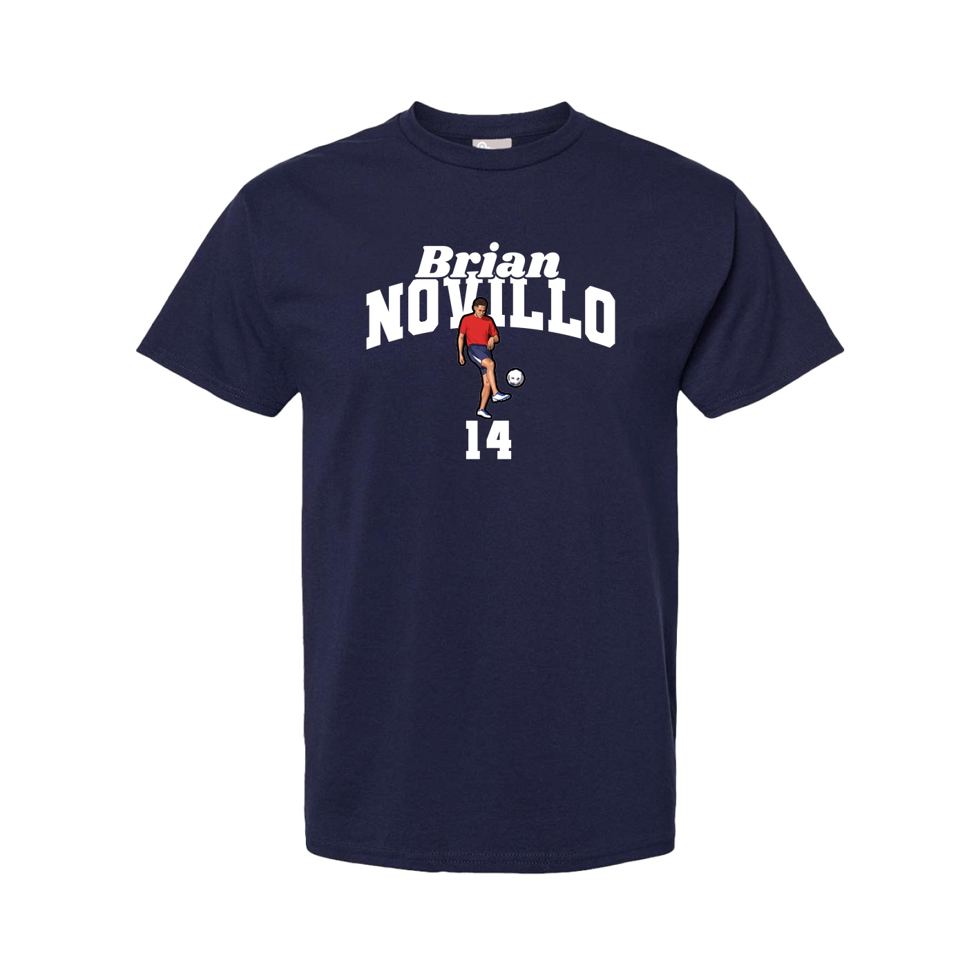 Tee — Signature Arch in Navy
