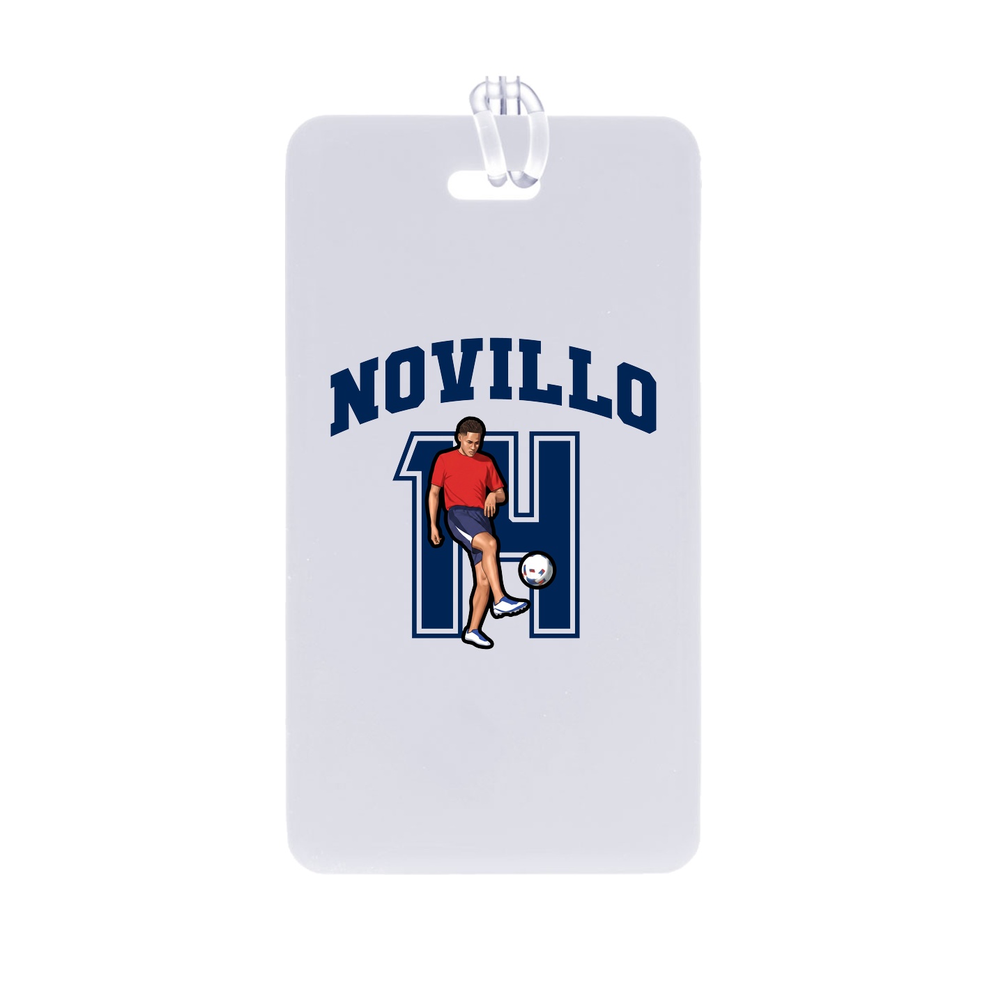 Bag Tag — Number in Classic