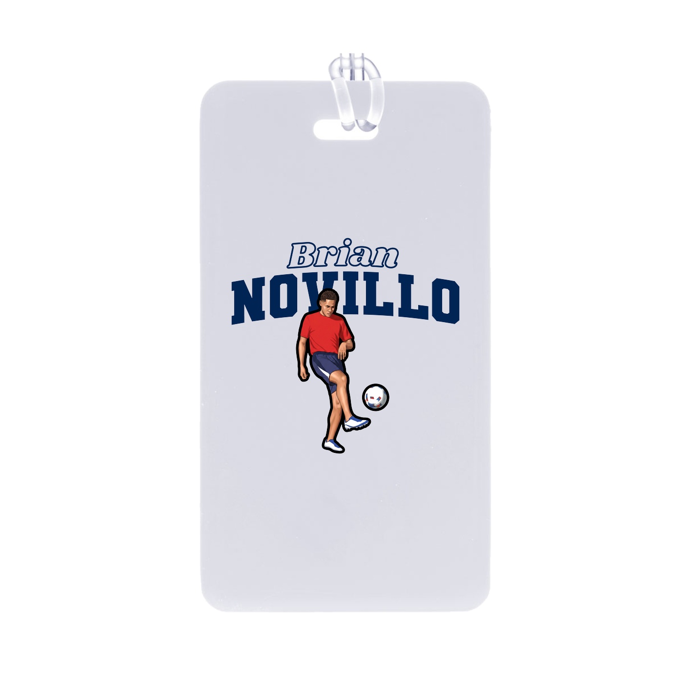 Bag Tag — Name Arch in Classic