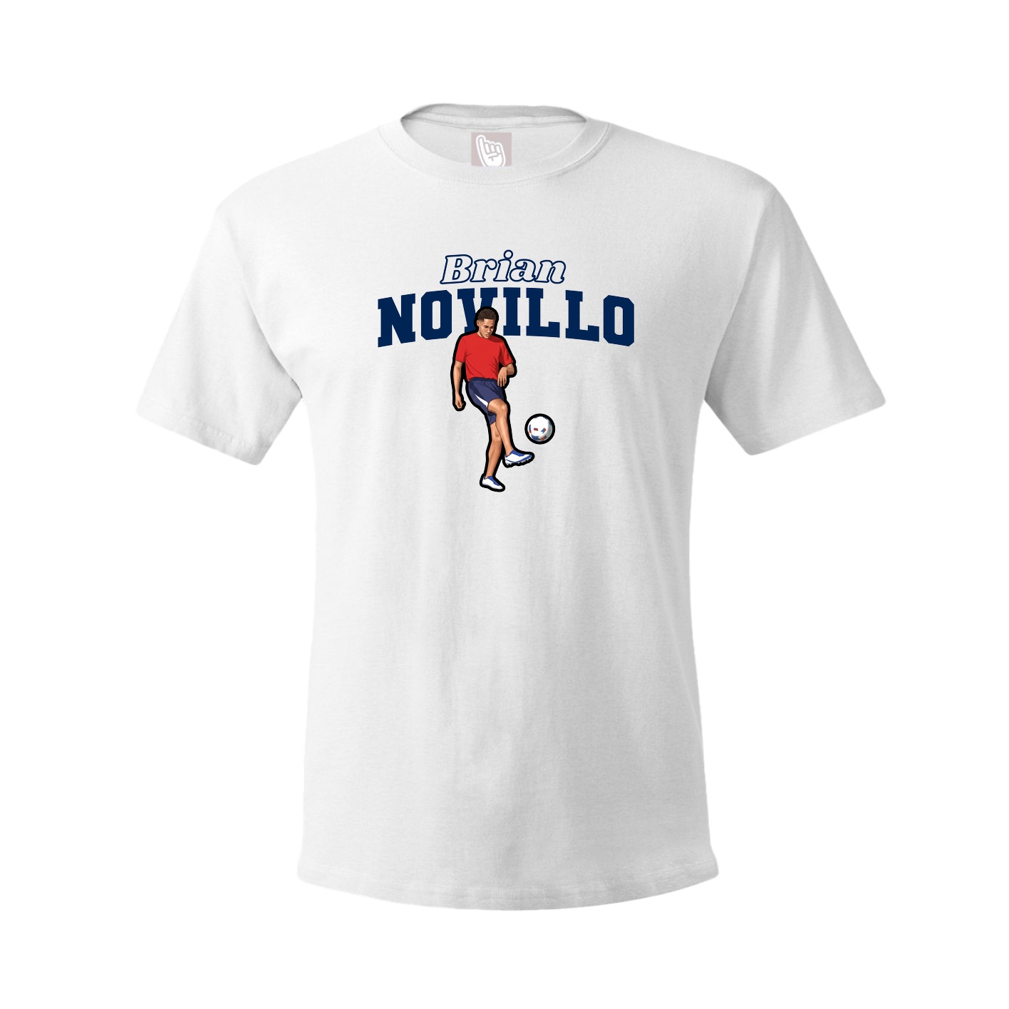Tee — Name Arch in White
