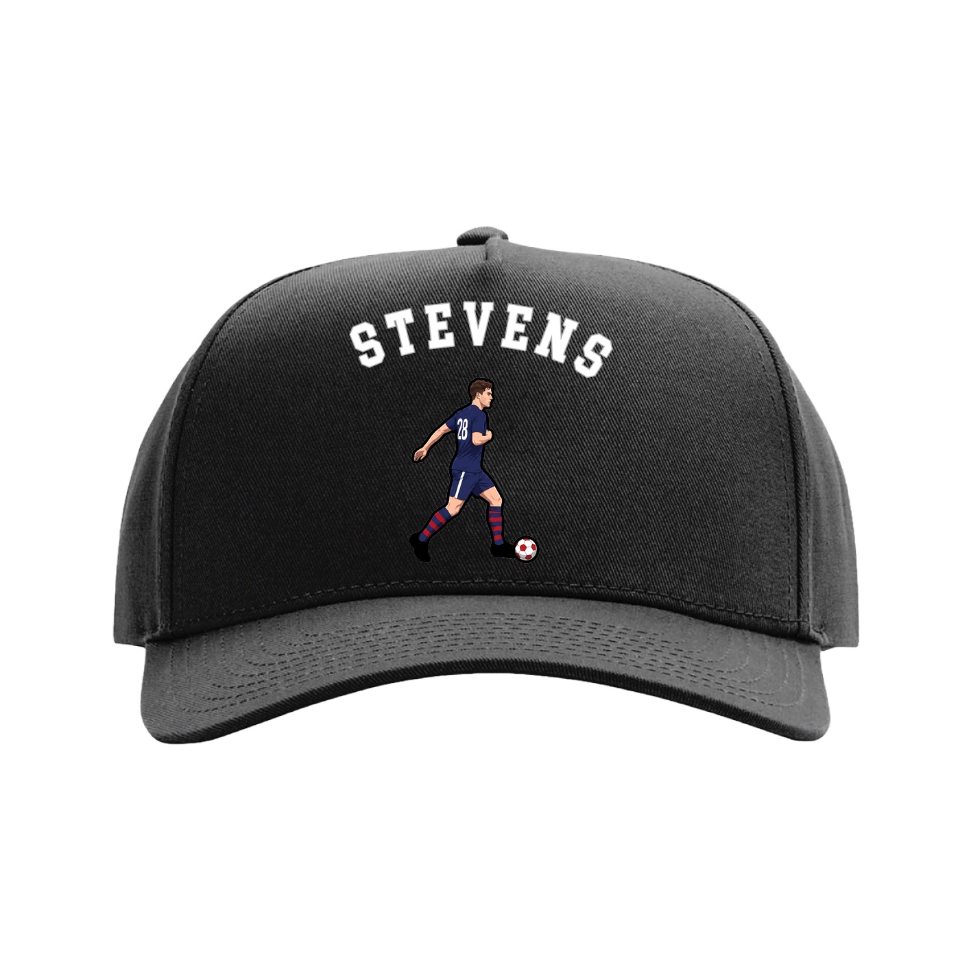 Full Fabric Five-Panel Champ Cap
