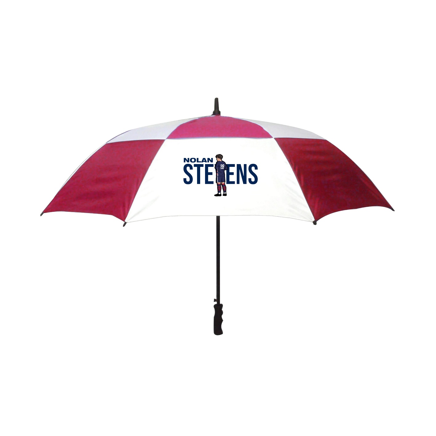 Golf Umbrella — Player Name in Red