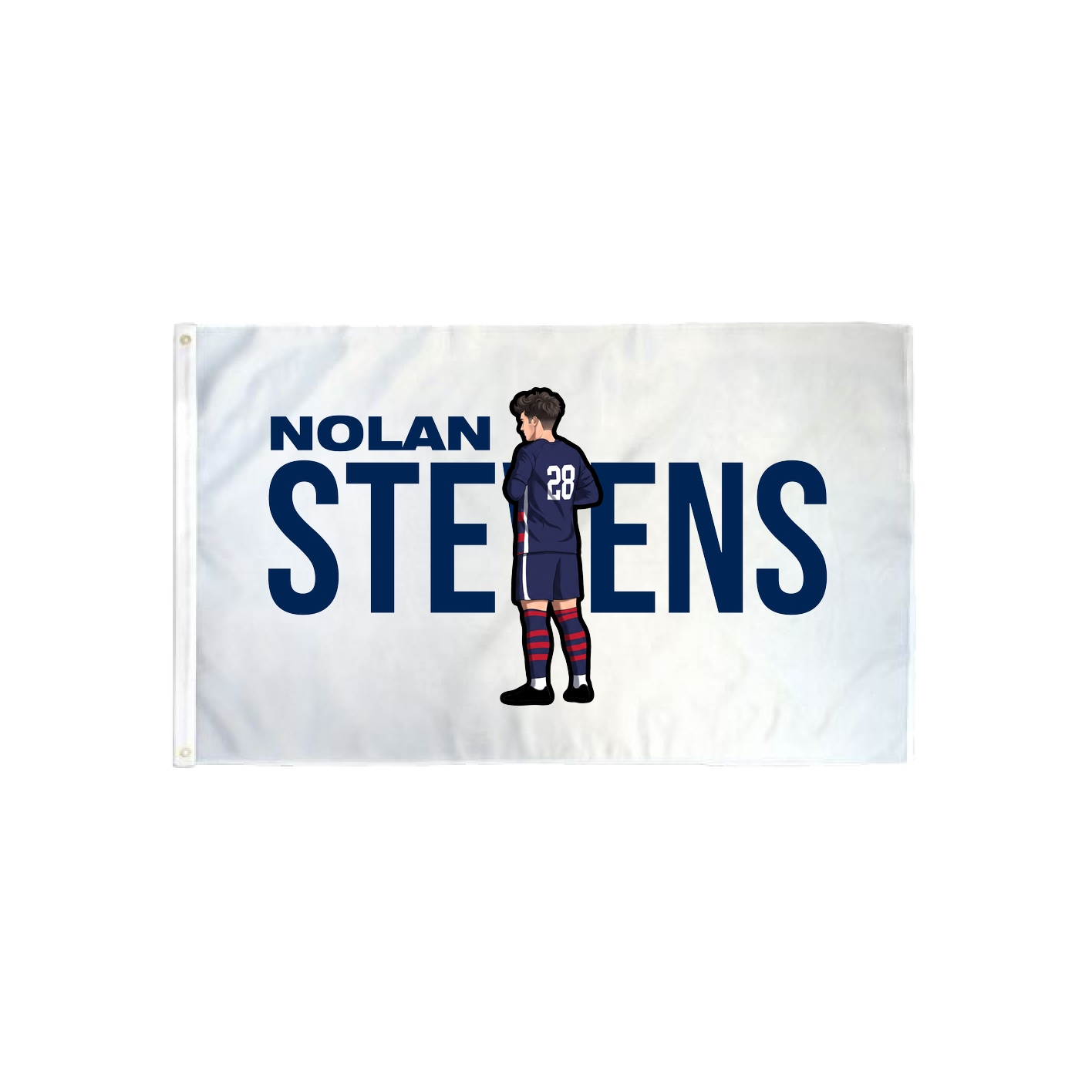 3x5 Flag — Player Name in Classic