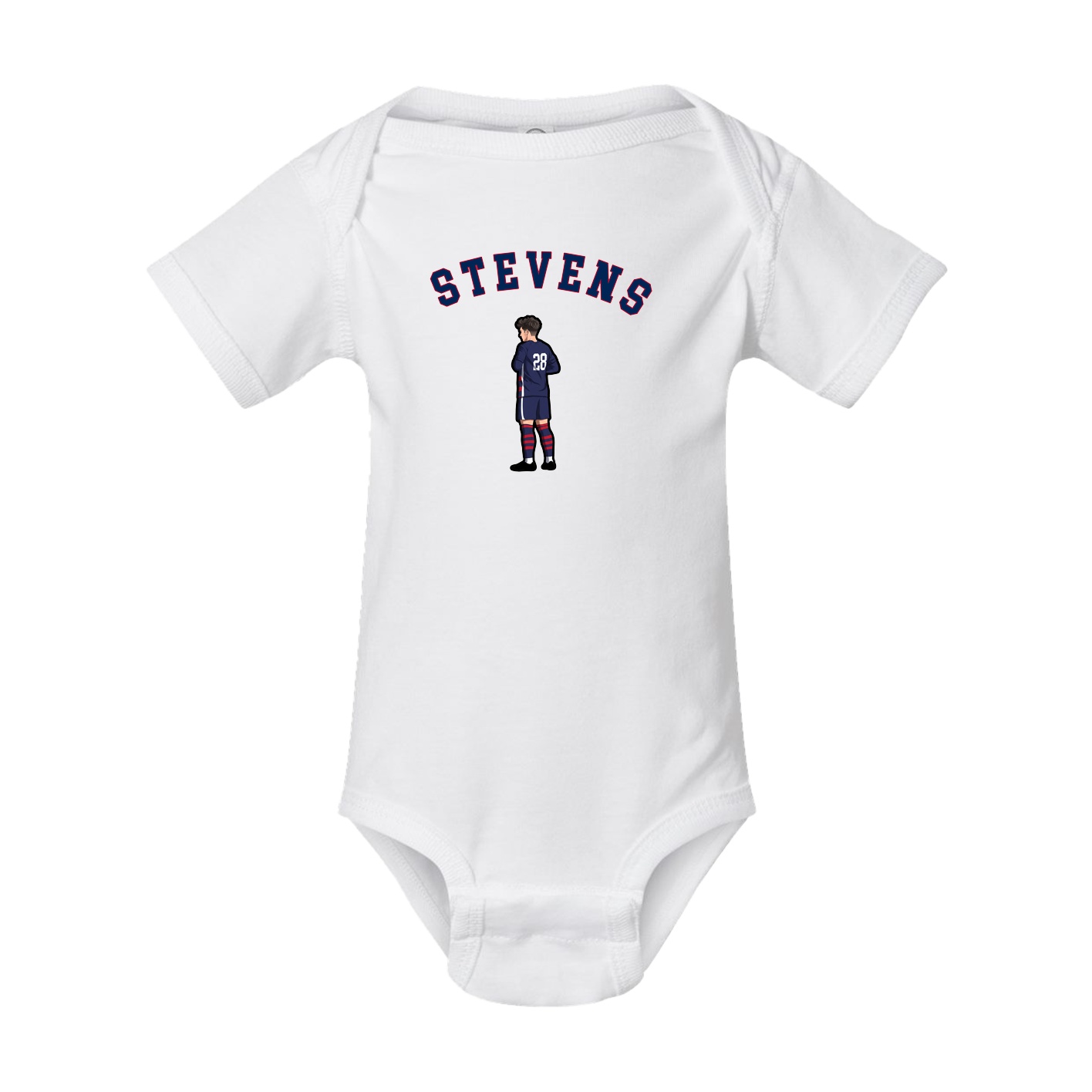 Baby Onesie — Shirsey Arch in White