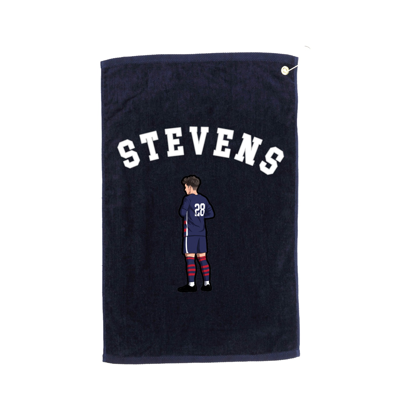 Golf Towel — Shirsey Arch in Navy