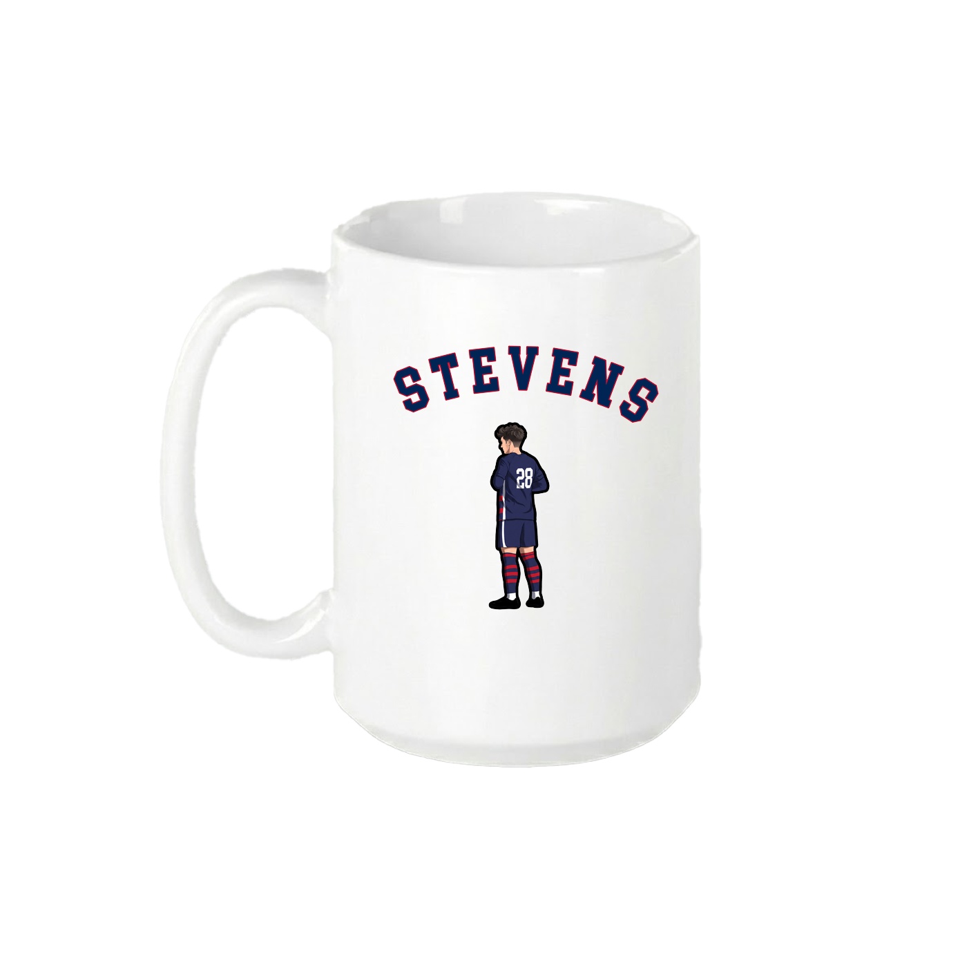 15oz Coffee Mug — Shirsey Arch in White