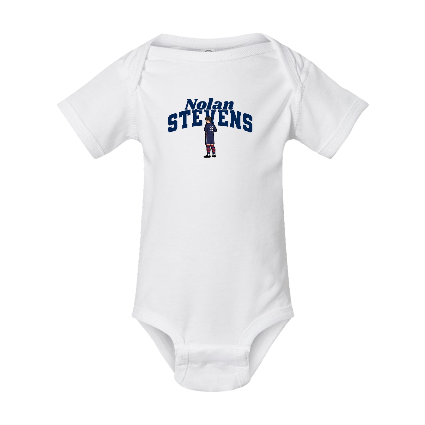 Baby Onesie — Signature Arch in White