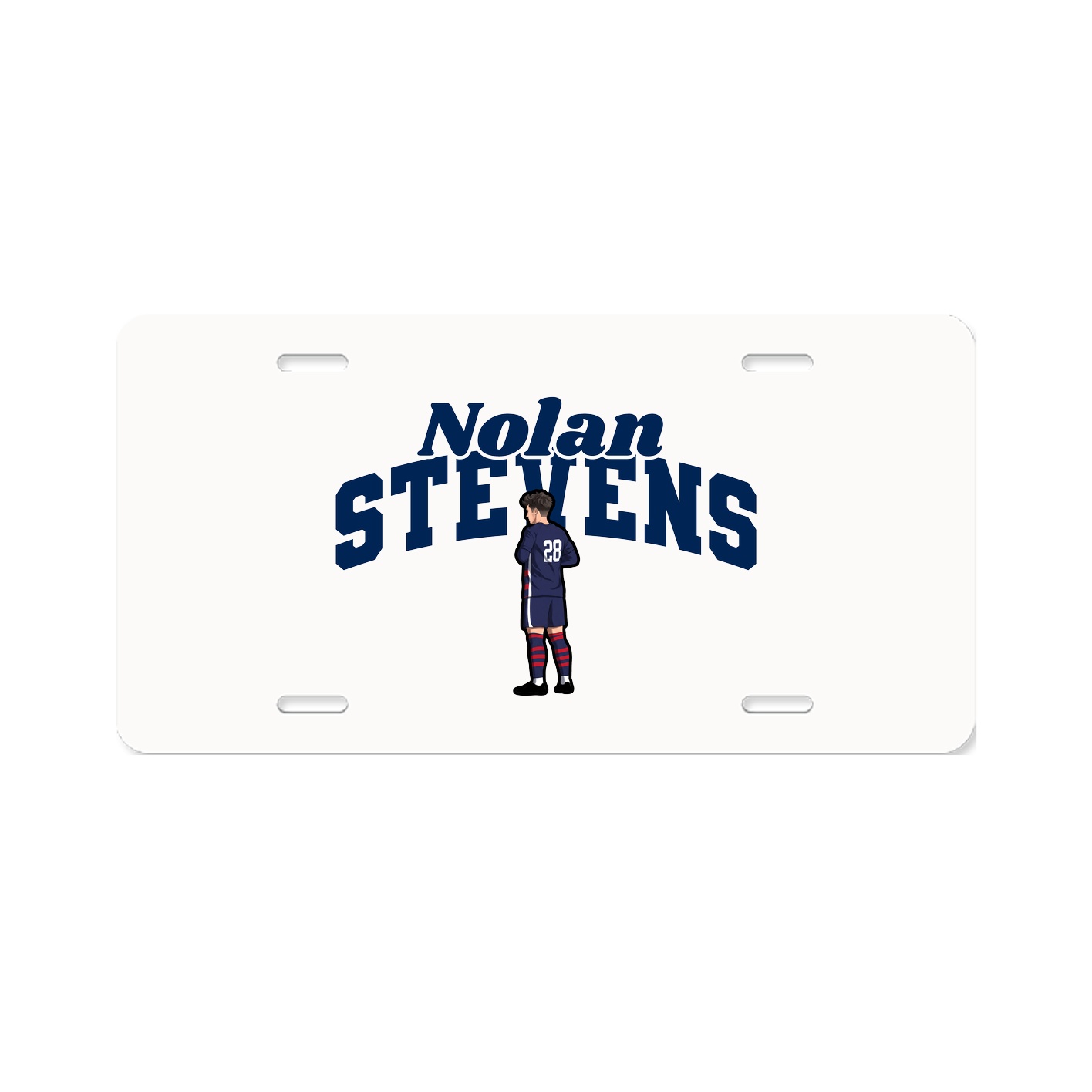 License Plate — Signature Arch in Classic