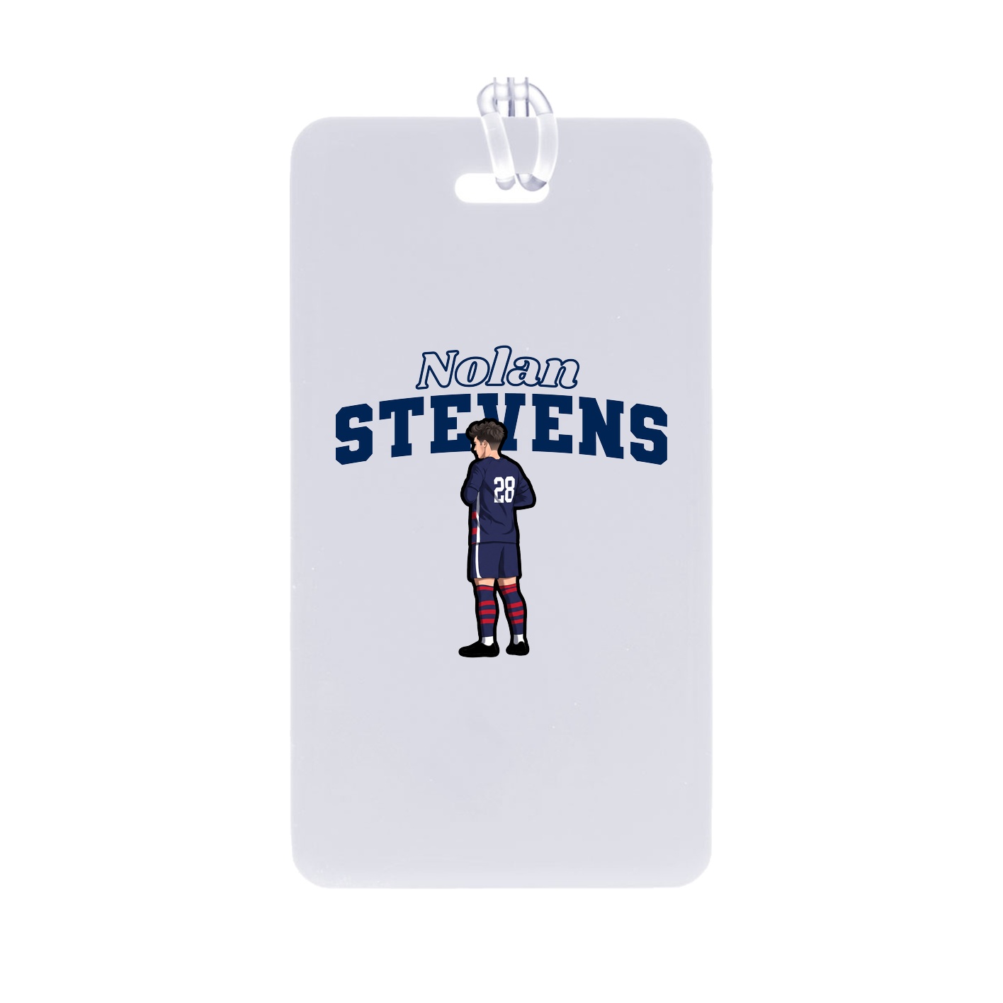 Bag Tag — Name Arch in Classic