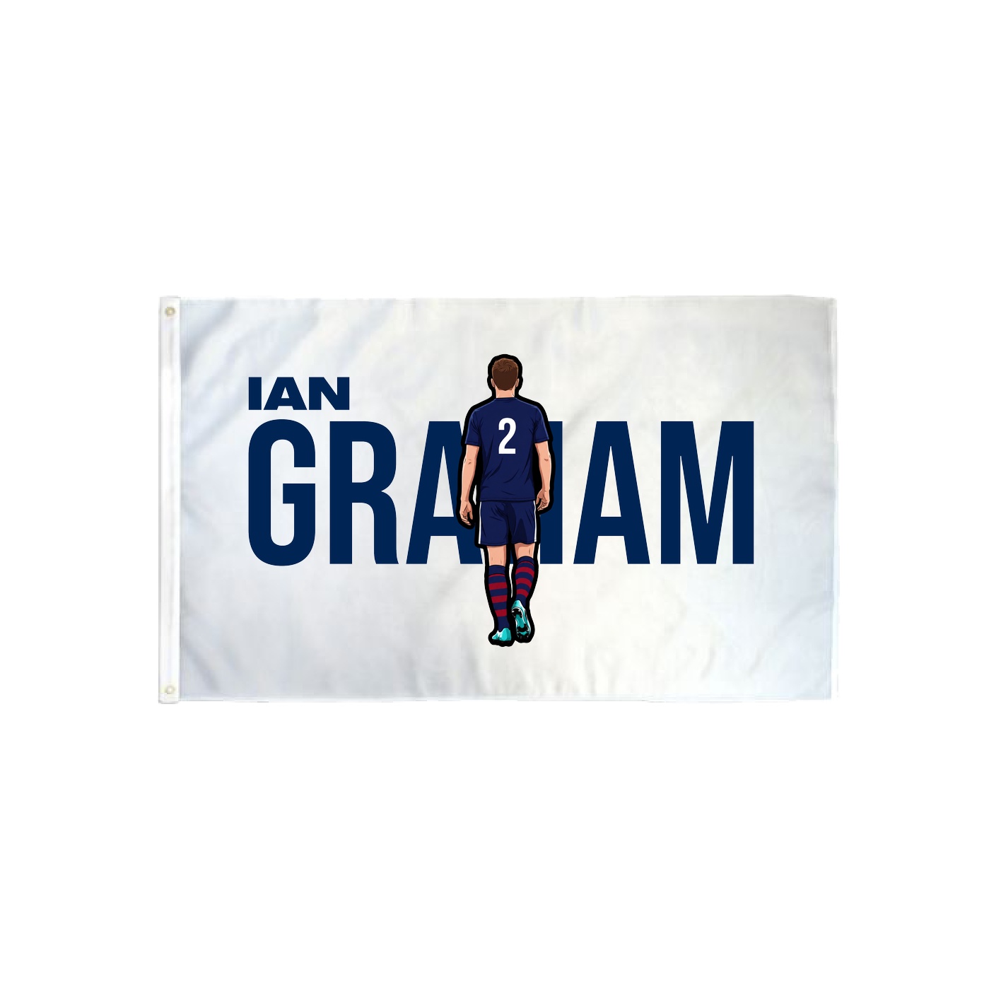 3x5 Flag — Player Name in Classic